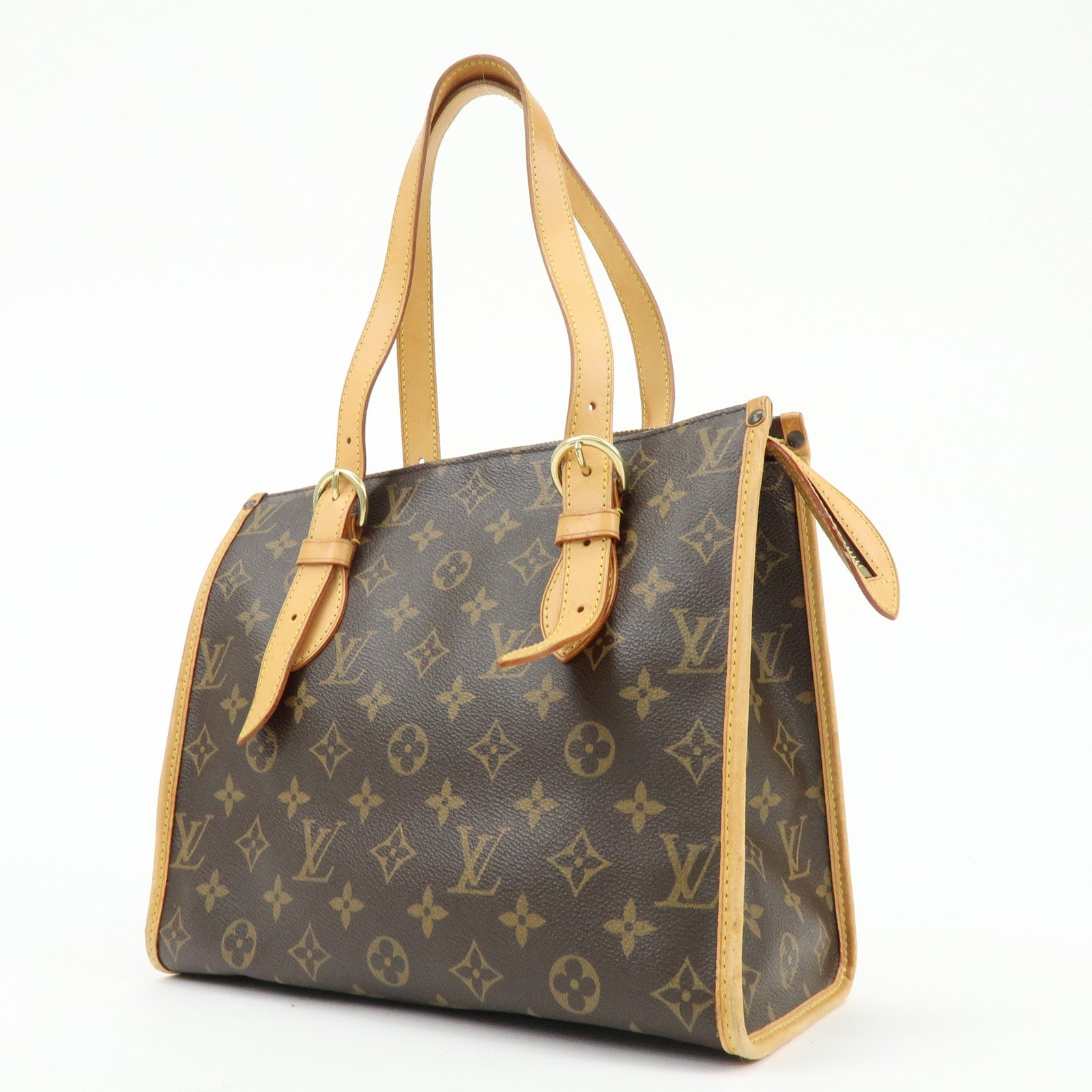 Louis Vuitton Monogram Popincourt Haut Shoulder Bag Brown M40007