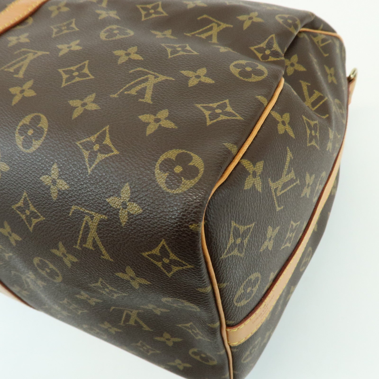 Louis Vuitton Monogram Keep All Bandouliere 50 Boston Bag M41416