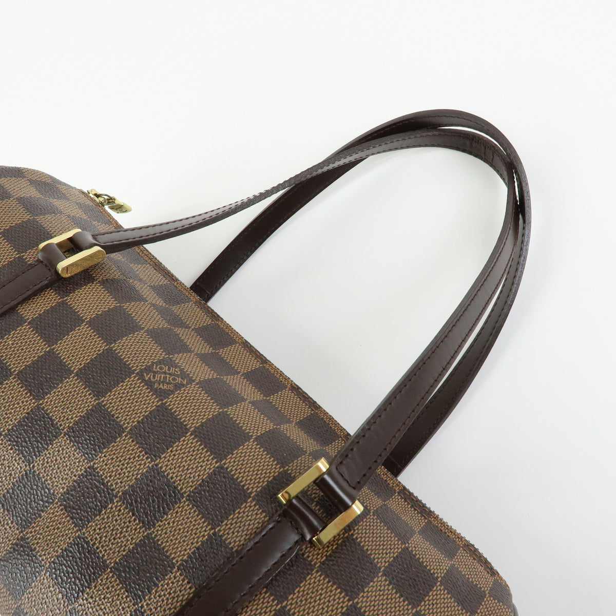 Louis Vuitton Damier Ebene Papillon 30 Hand Bag Brown N51303