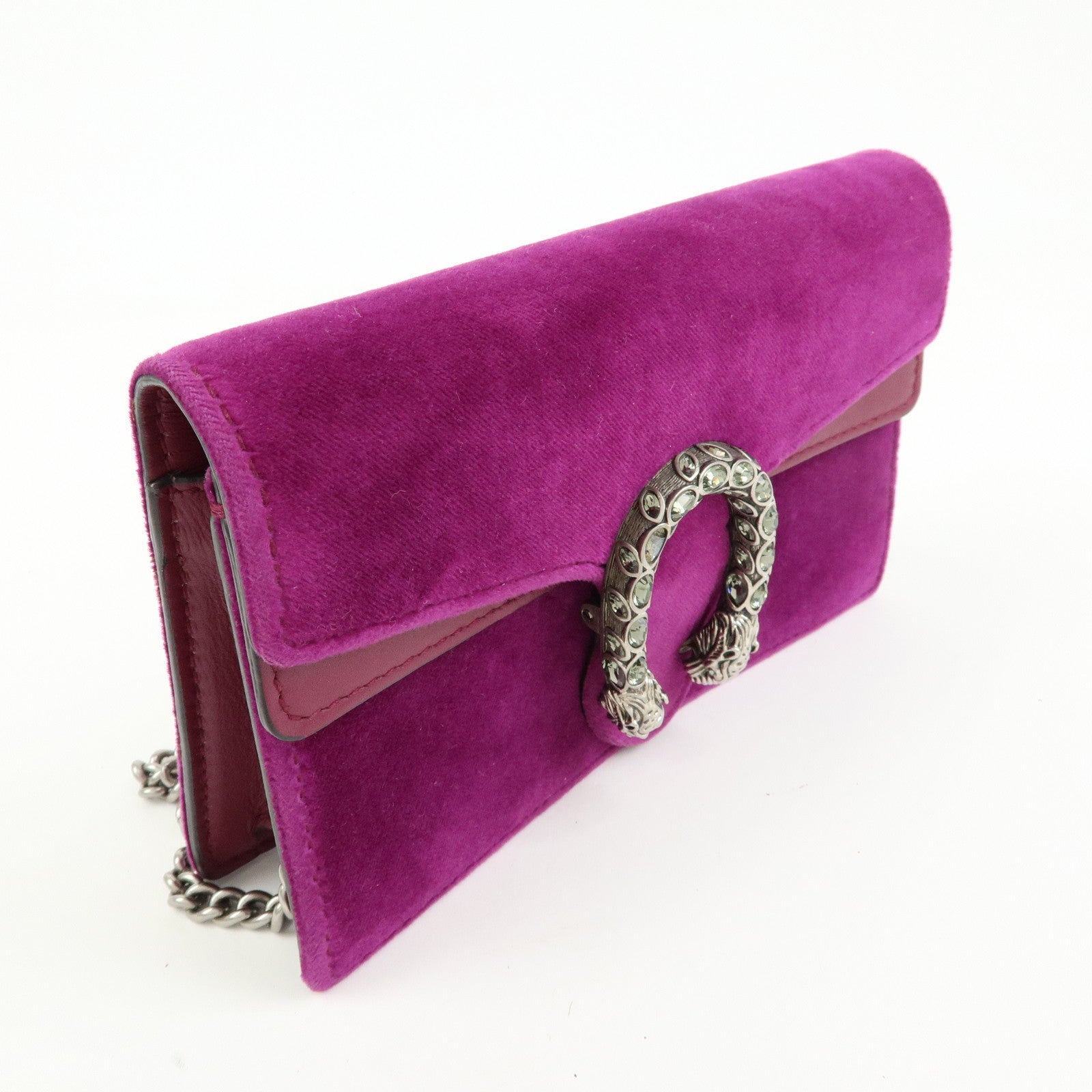 GUCCI Dionysus Super Mini Bag Suede Leather Shoulder Bag 476432