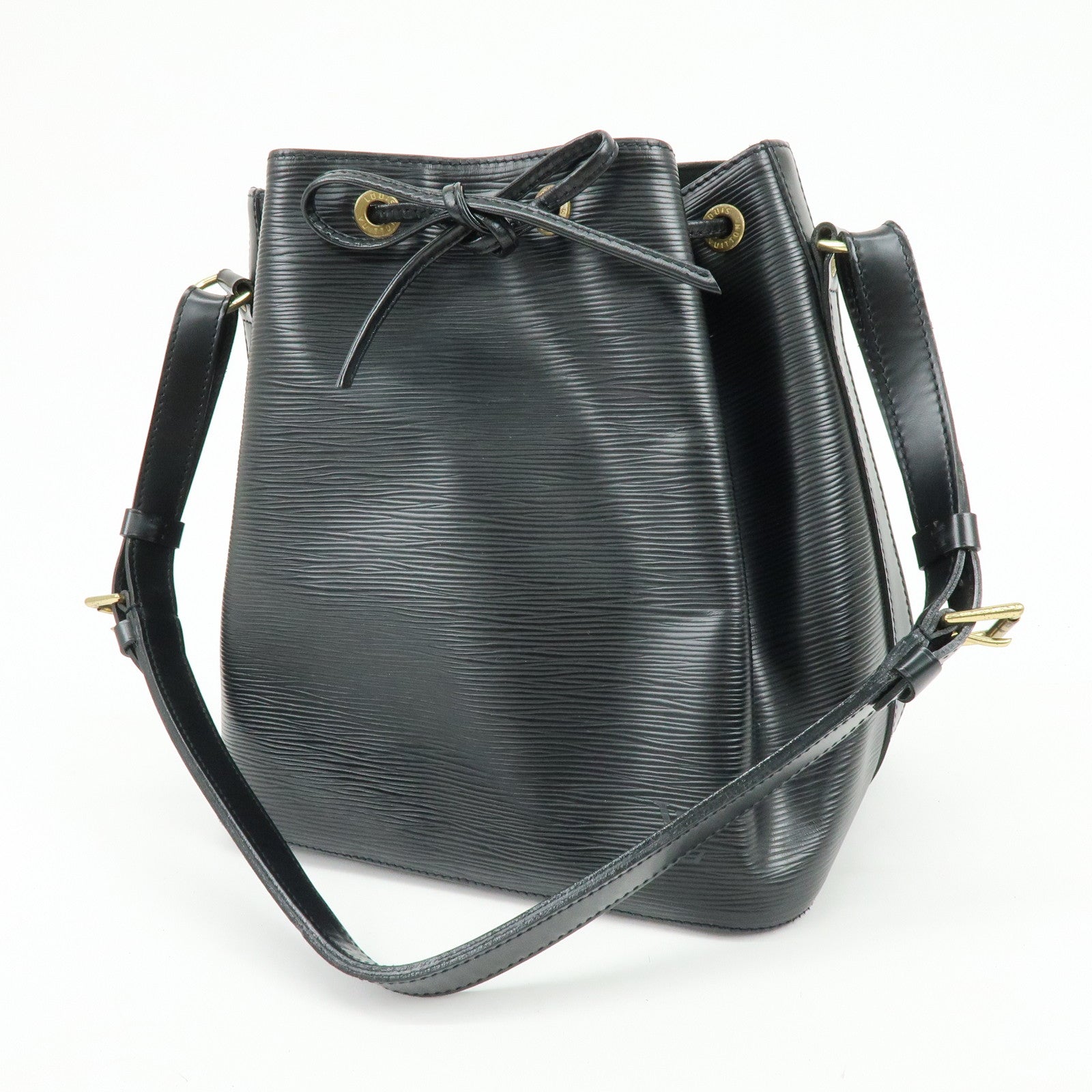 Louis Vuitton Epi Petit Noe Shoulder Bag Noir Black M44102