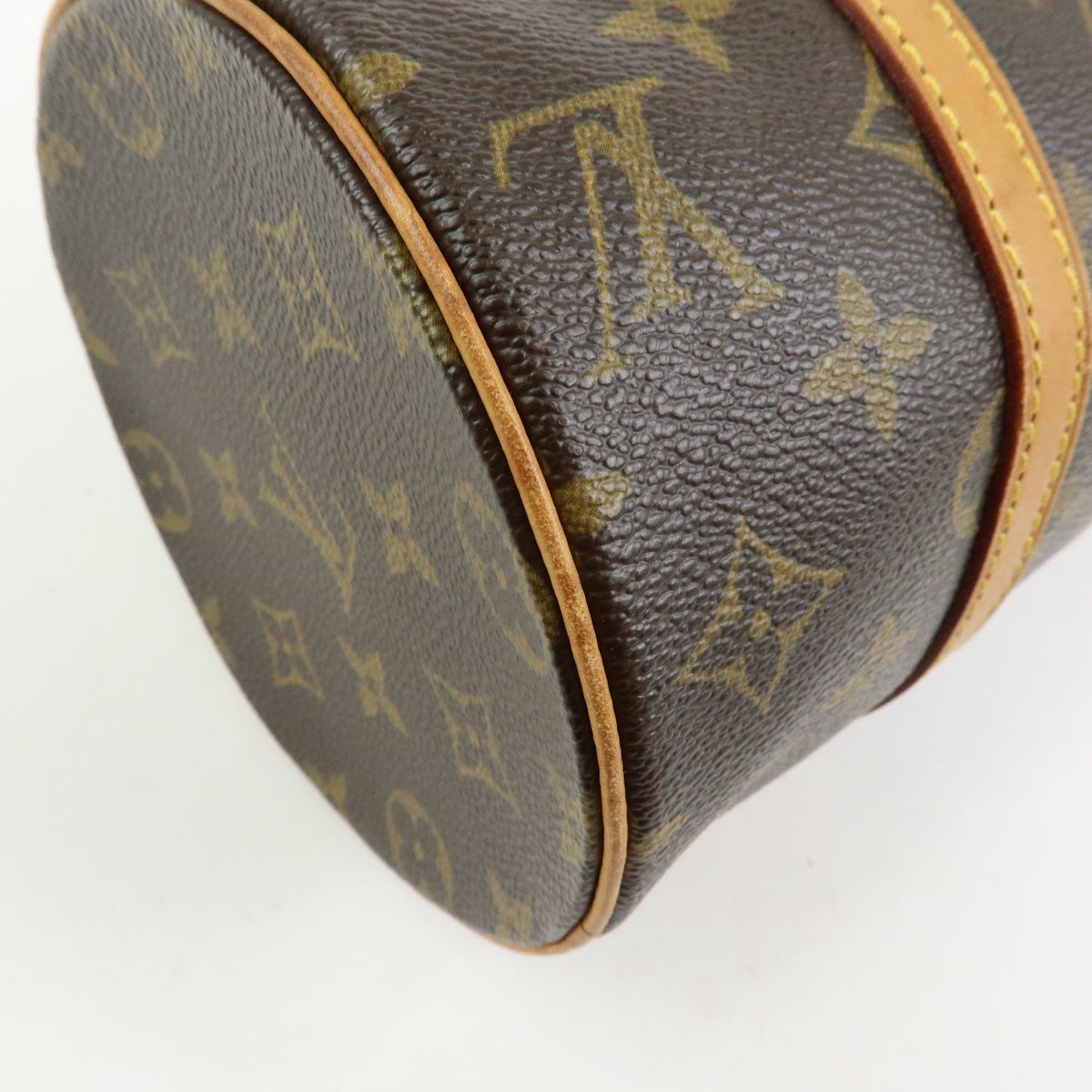 Louis Vuitton Monogram Papillon 26 Hand Bag Brown M51386