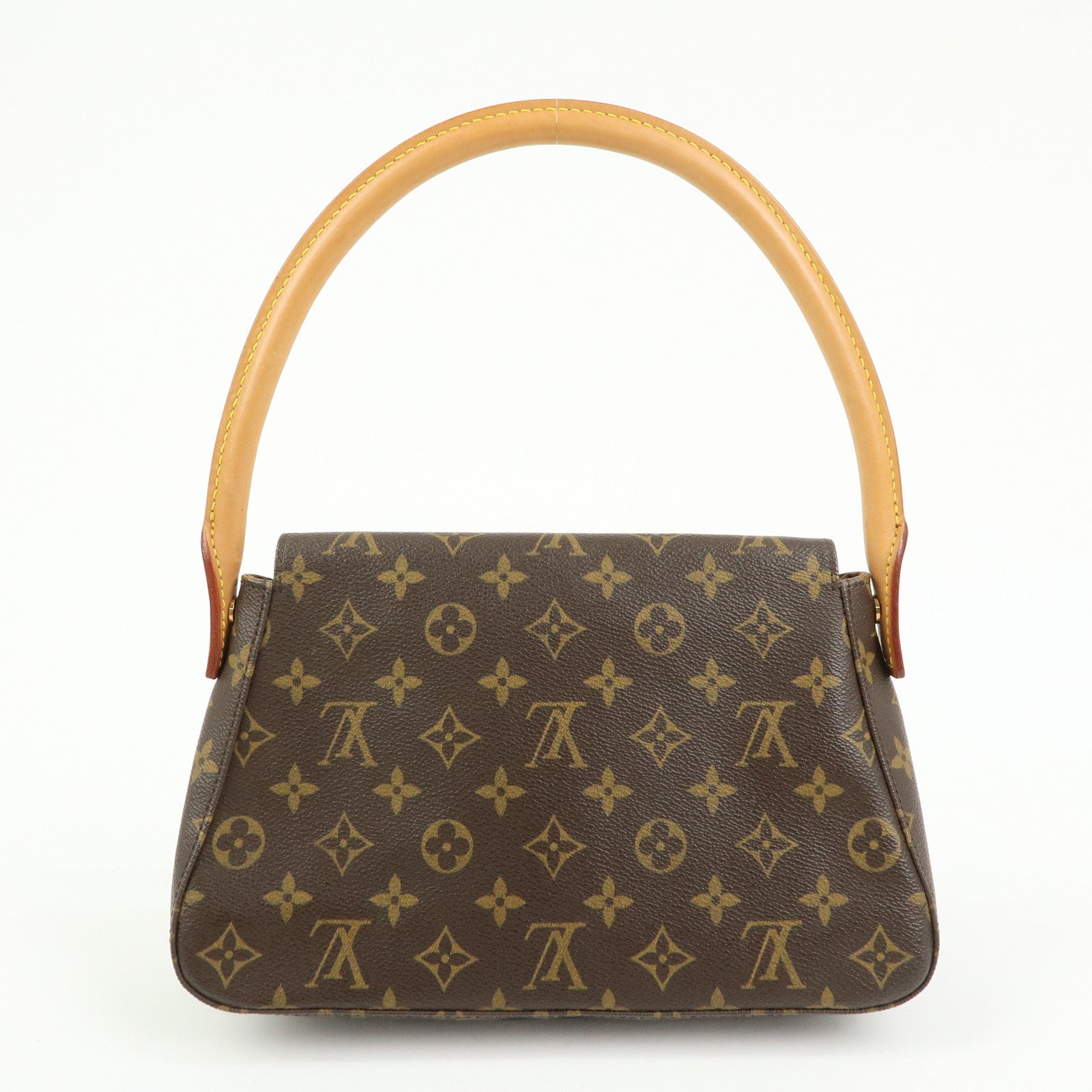Louis Vuitton Monogram Mini Looping Shoulder Bag Brown M51147