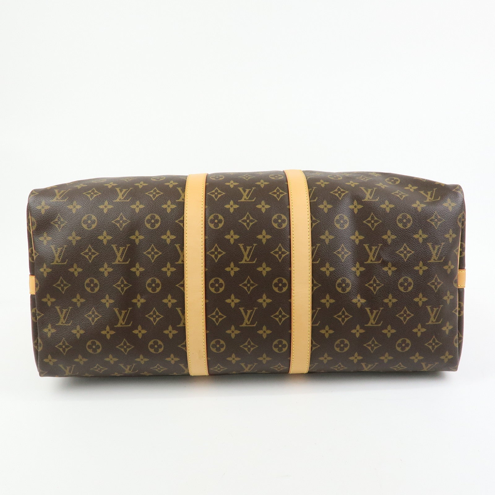 Louis Vuitton Monogram Keep All Bandouliere 55 Boston Bag M41414
