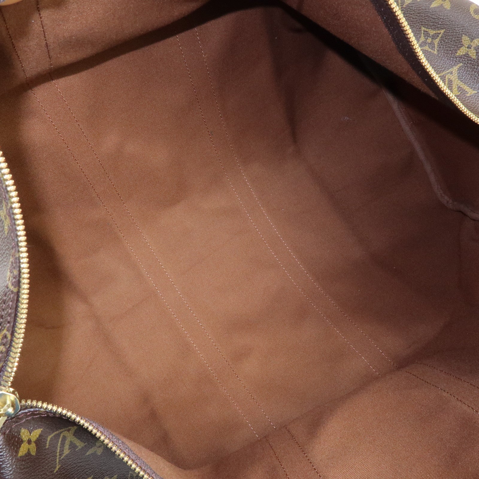 Louis Vuitton Monogram Keep All Bandouliere 55 Boston Bag M41414