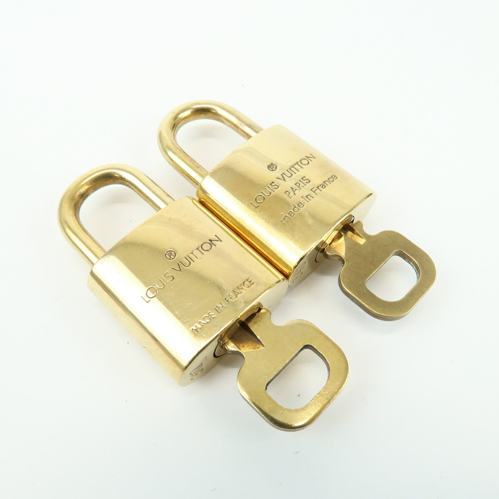 Louis Vuitton Set of 10 Lock & Key Cadena Key Lock
