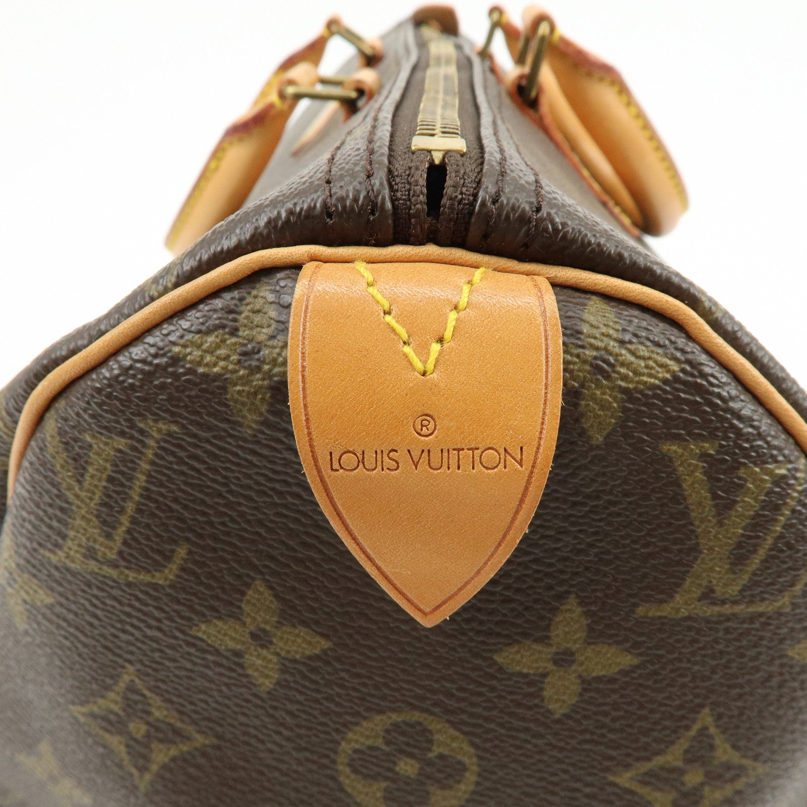 Louis Vuitton Monogram Speedy 40 Hand Bag Boston Bag Brown M41522