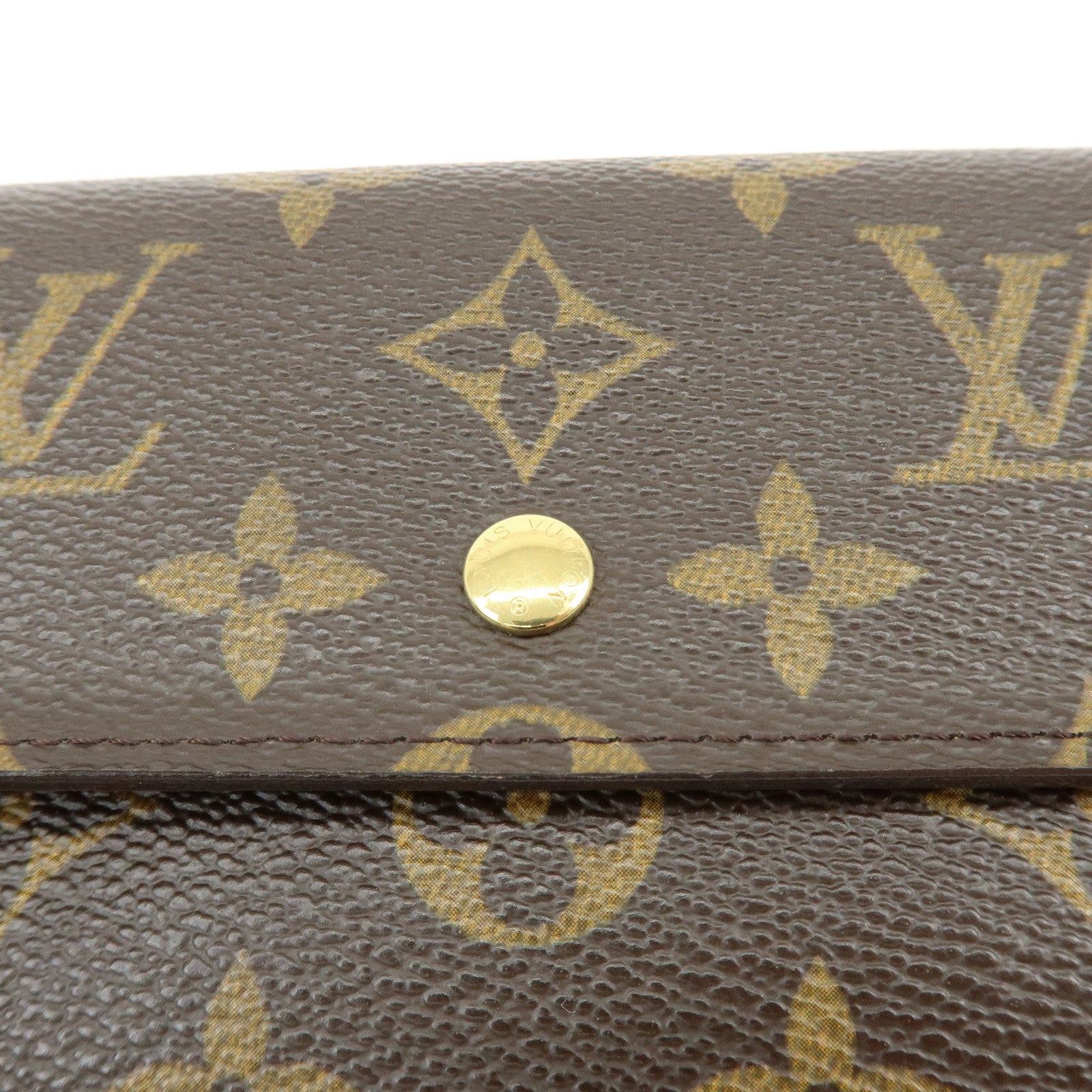 Louis Vuitton Monogram Porte Tresor International Wallet M61215