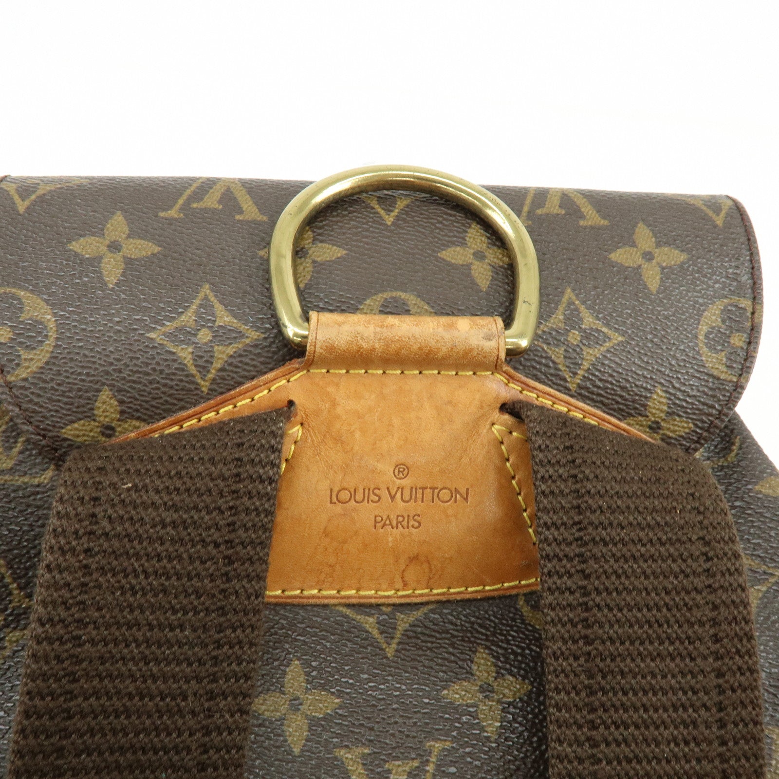 Louis Vuitton Monogram Montsouris GM Backpack Rucksuck Brown M51135