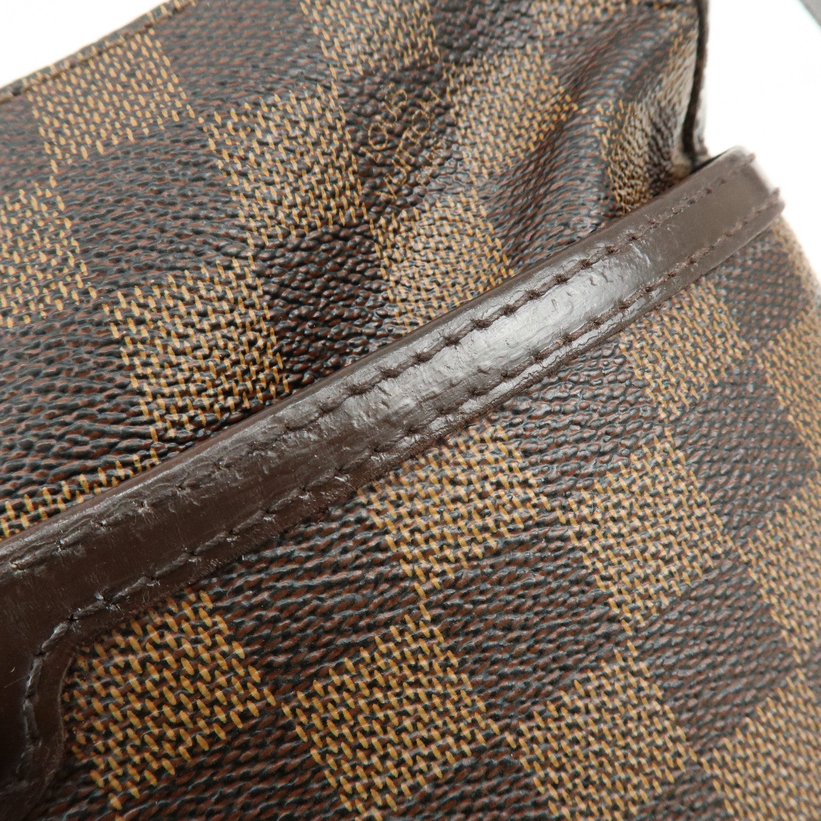 Louis Vuitton Damier Bloomsbury PM Shoulder Crossbody Bag Brown N42251