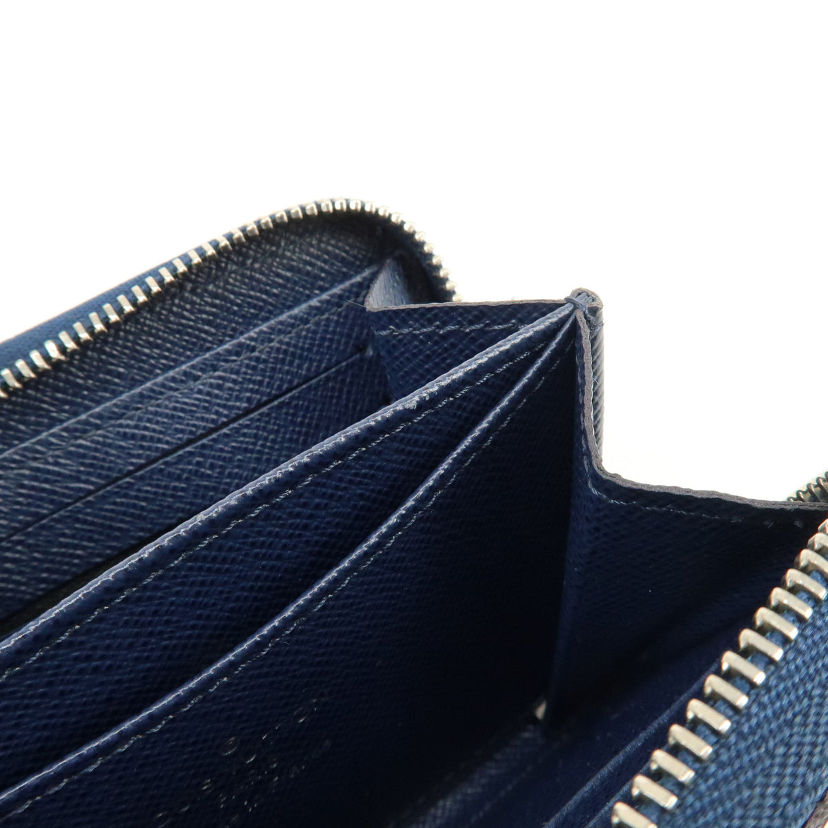 Louis Vuitton Epi Leather Zippy Coin Purse Wallet Indigo Blue M60384