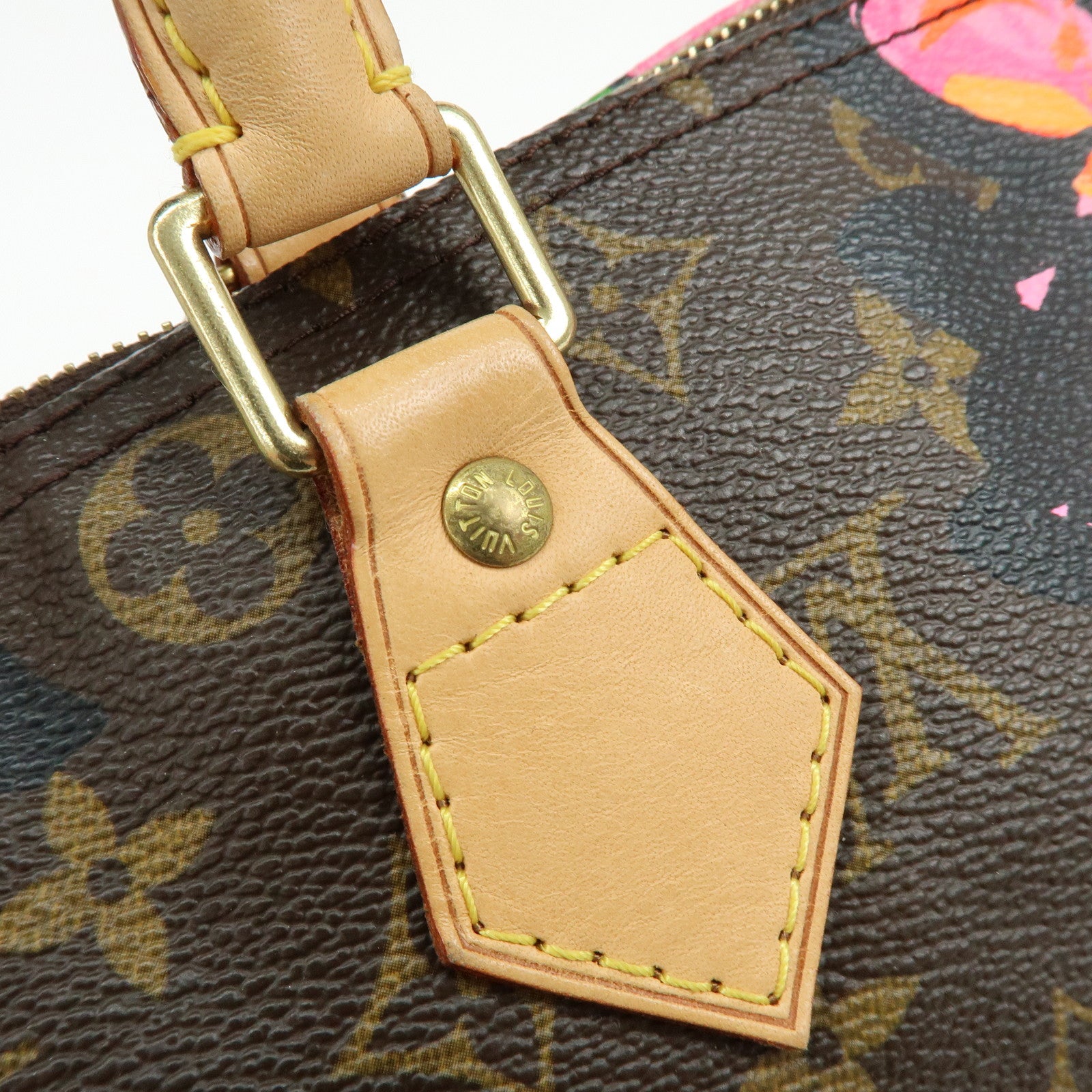 Louis Vuitton Monogram Rose Canvas Speedy 30 Boston Bag M48610