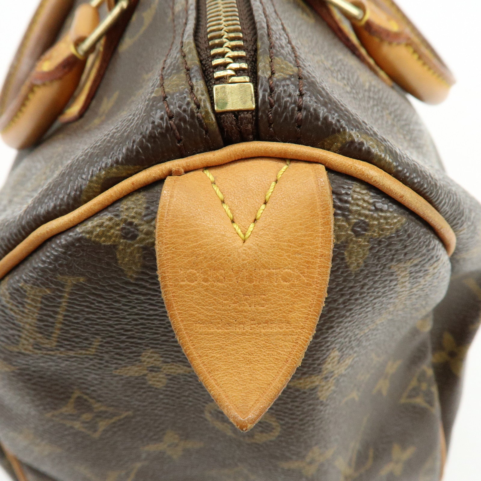 Louis Vuitton Monogram Speedy 30 Boston Bag Hand Bag Brown M41526