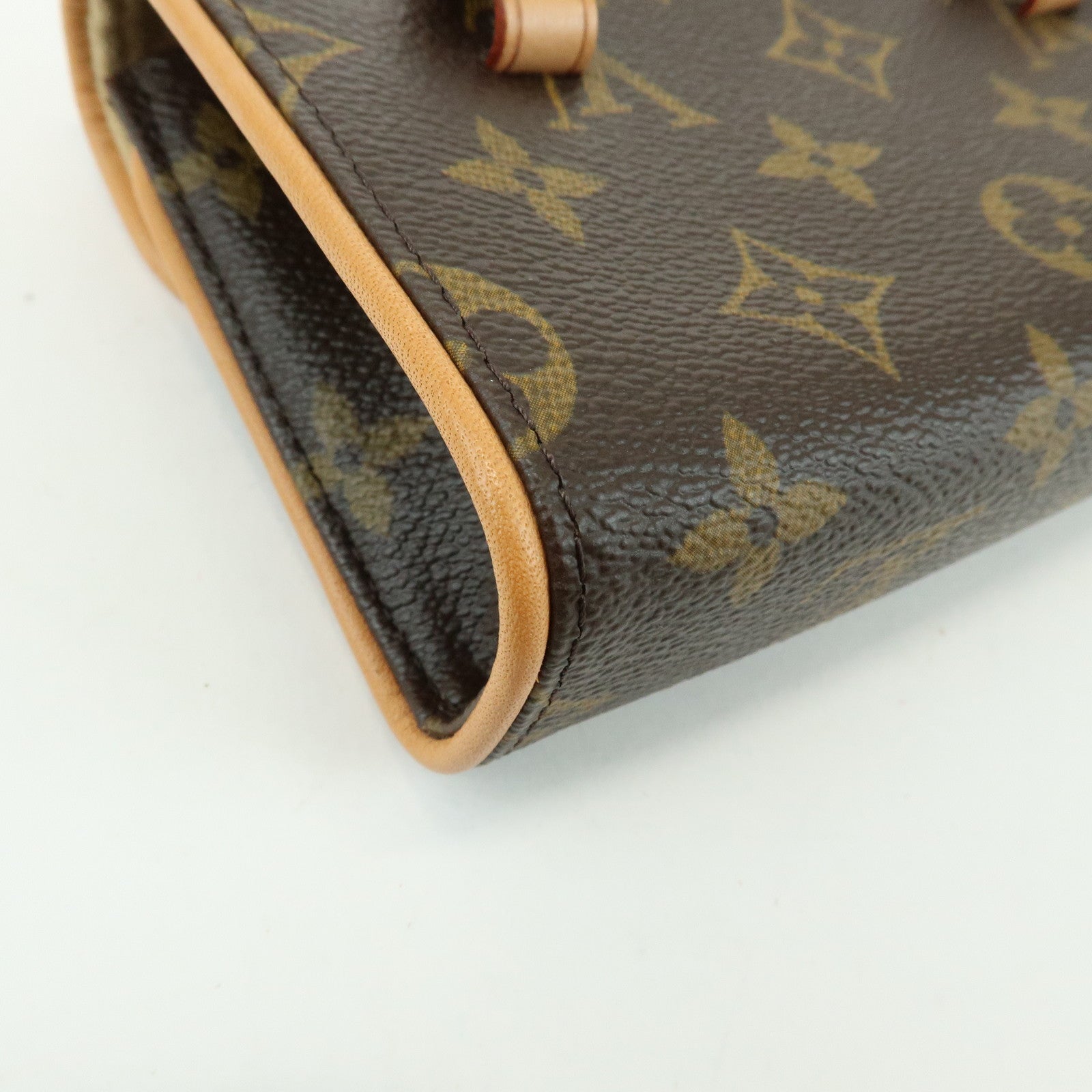 Louis Vuitton Monogram Pochette Florentine Waist Bag Brown M51855