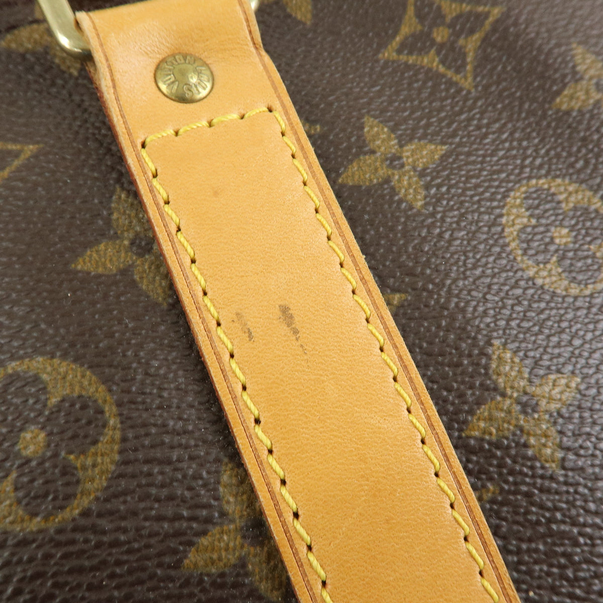 Louis Vuitton Monogram Keep All 60 Boston Bag Brown M41422
