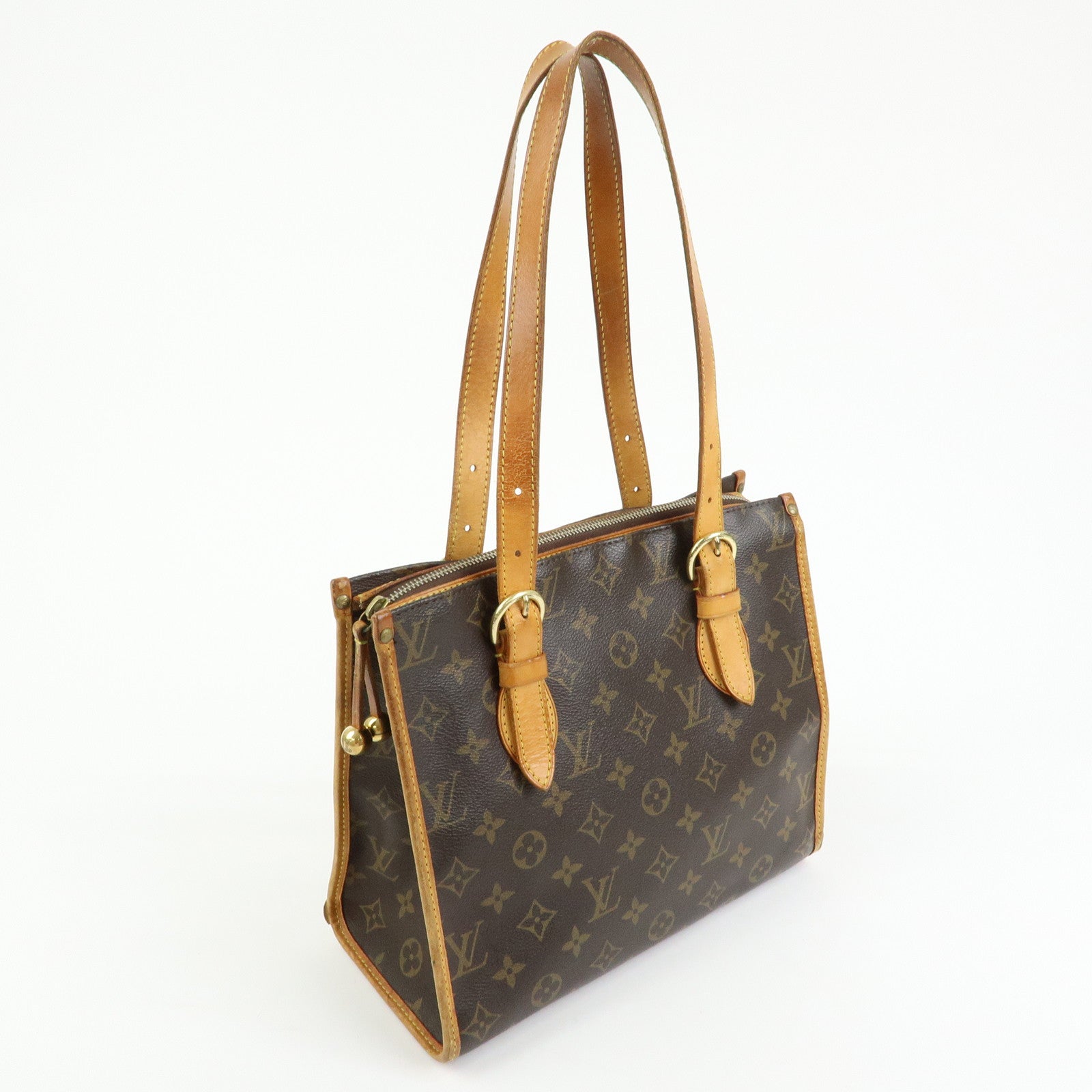 Louis Vuitton Monogram Popincourt Haut Shoulder Bag Brown M40007