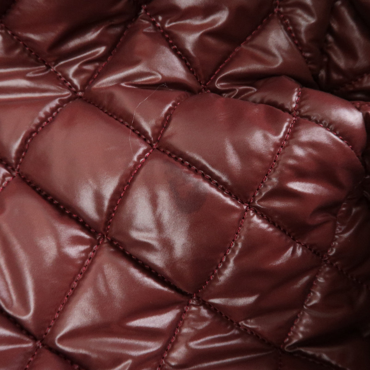 CHANEL COCO COCOON COCO Mark Nylon Leather Boston Bag Black A47092