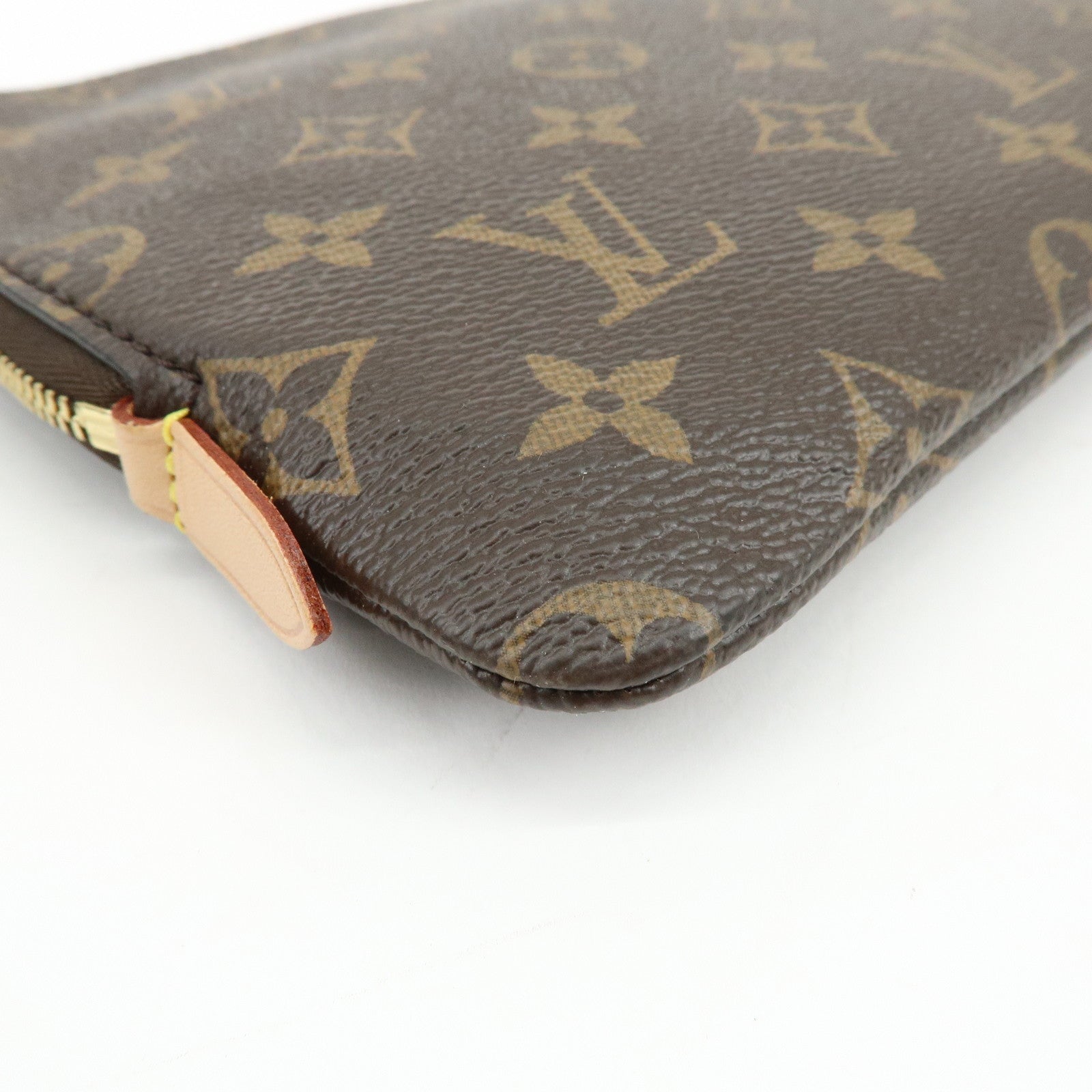 Louis Vuitton Etui Voyage PM Clutch Bag Pouch Brown M44500