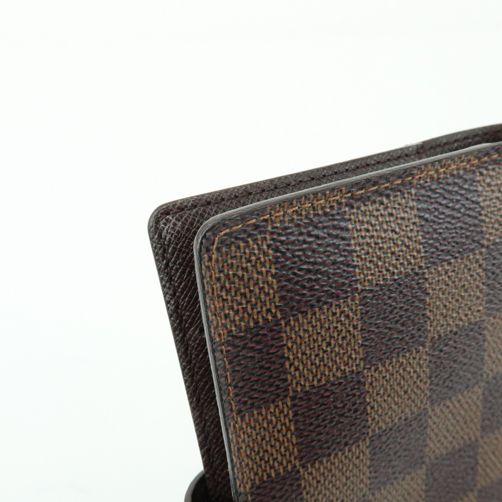Louis Vuitton Damier Agenda PM Planner Cover Damier Ebene R20700