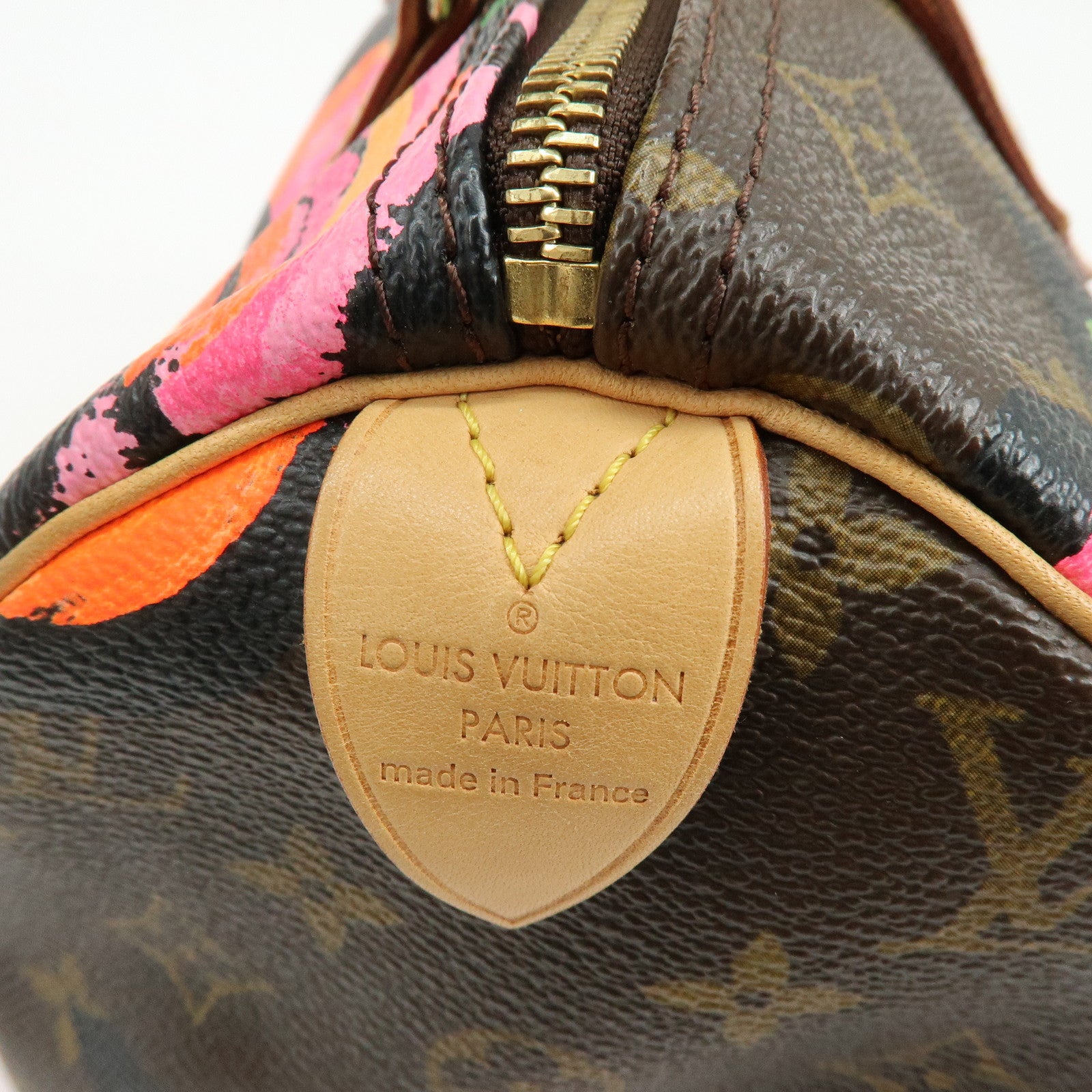 Louis Vuitton Monogram Rose Canvas Speedy 30 Boston Bag M48610