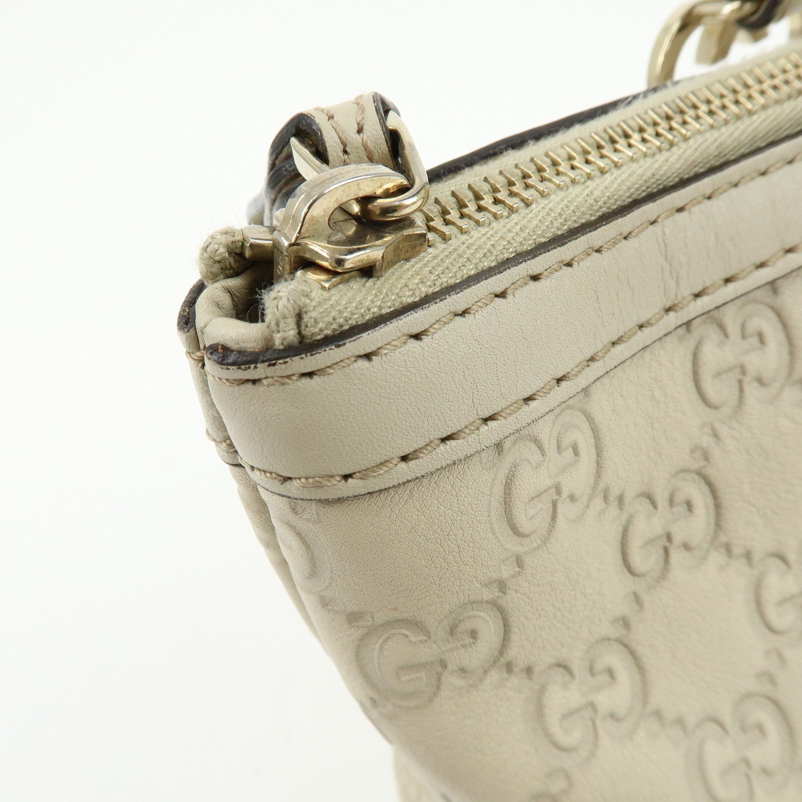 GUCCI Interlocking G Lovely Heart Guccissima Leather Tote Bag 257069
