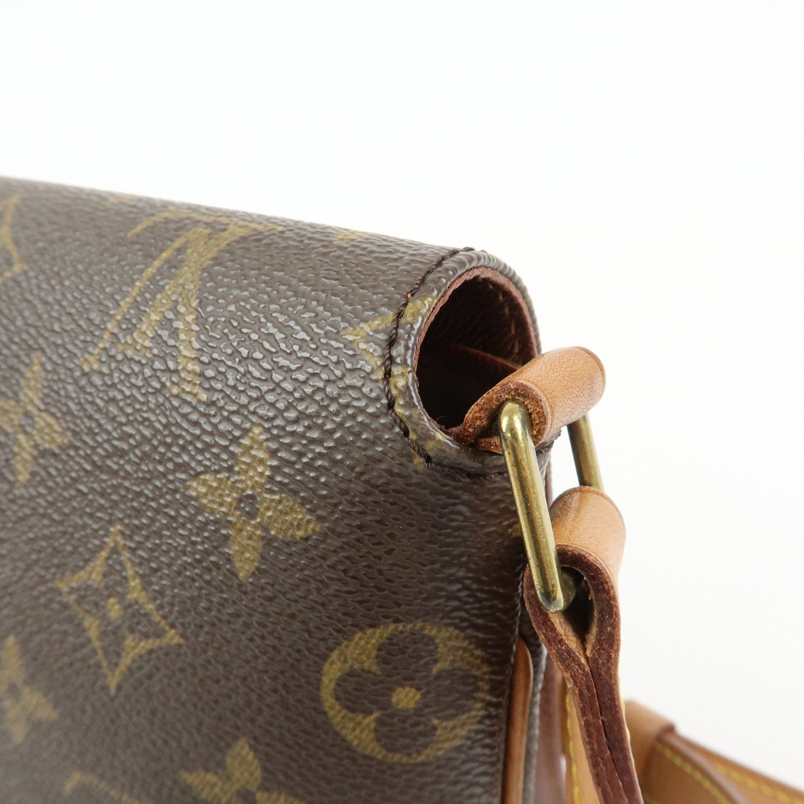 Louis Vuitton Monogram Musette Tango Short Shoulder Bag Brown M51257