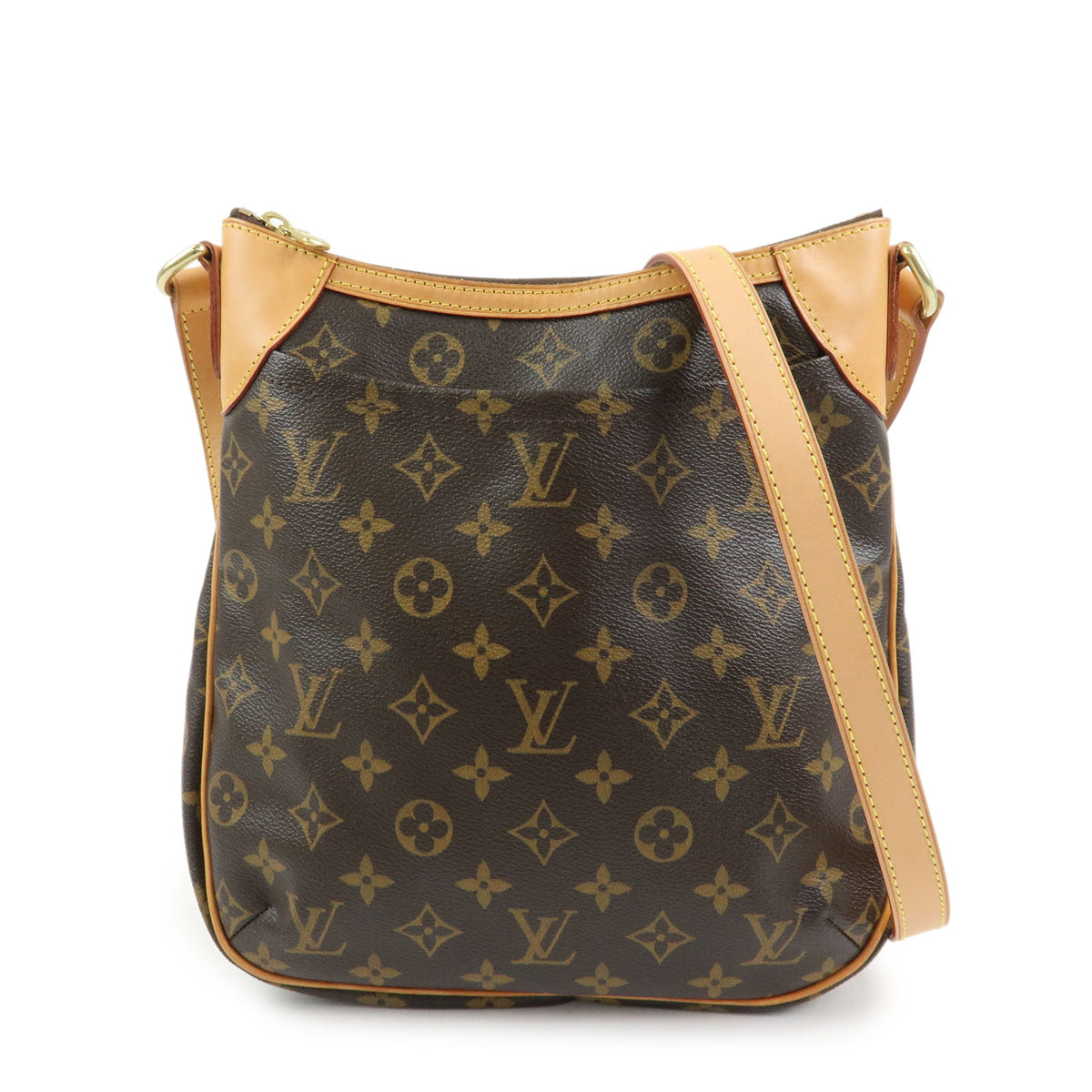 Louis Vuitton Monogram Odeon PM Shoulder Bag Brown M56390