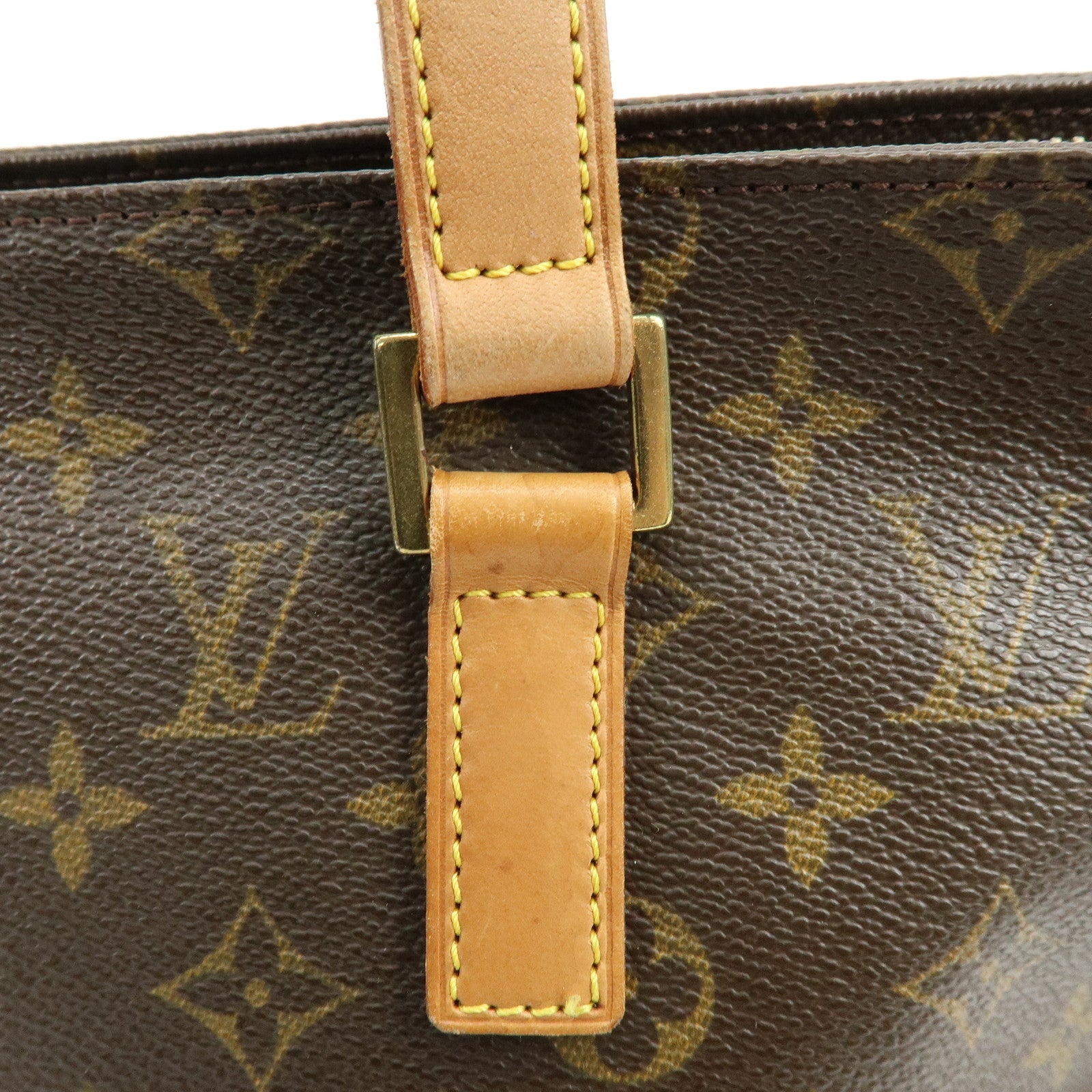 Louis Vuitton Monogram Cabas Piano Tote Bag Hand Bag M51148