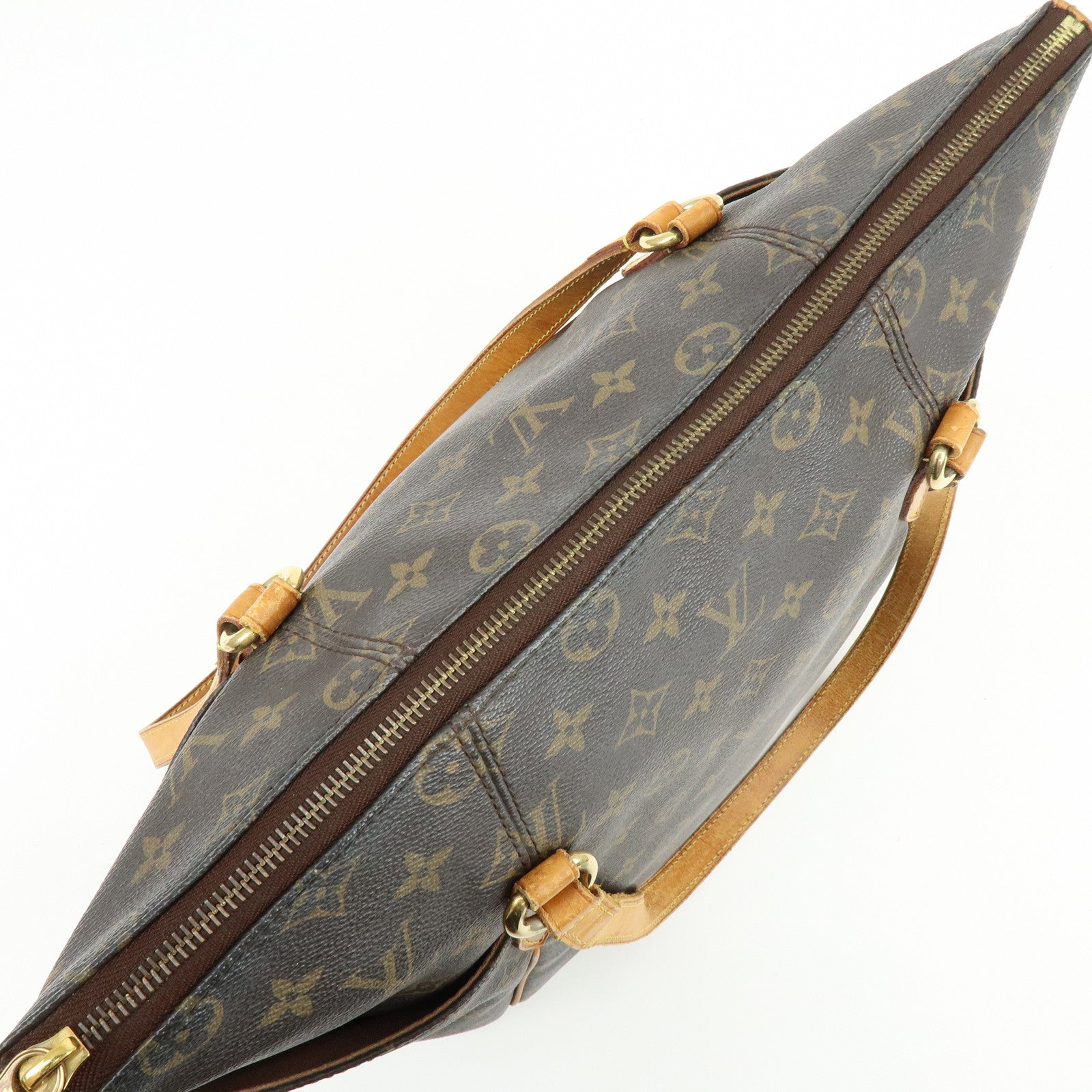 Louis Vuitton Monogram Totally MM Tote Shoulder Bag Brown M56689