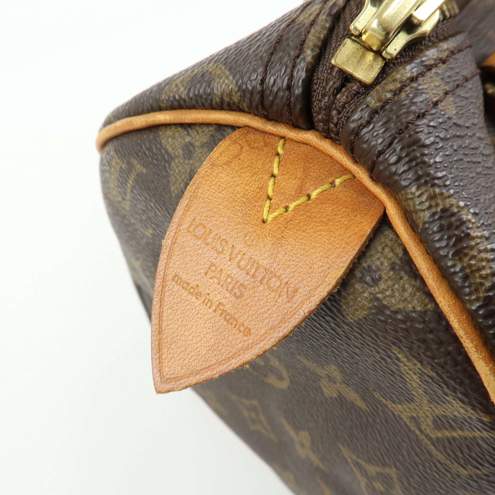 Louis Vuitton Monogram Speedy 30 Boston Bag Hand Bag Brown M41526