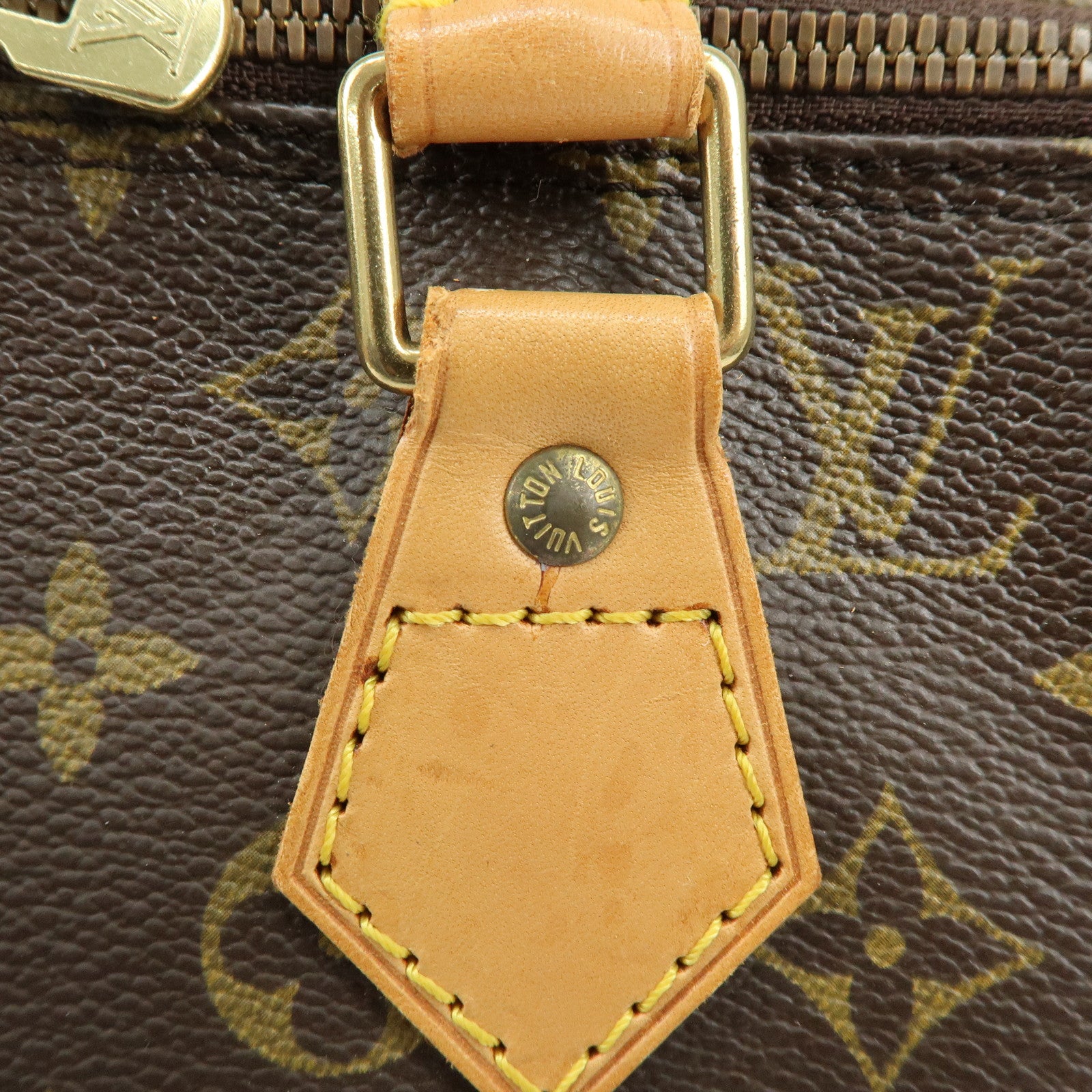Louis Vuitton Monogram Alma Hand Bag Brown Brown M51130