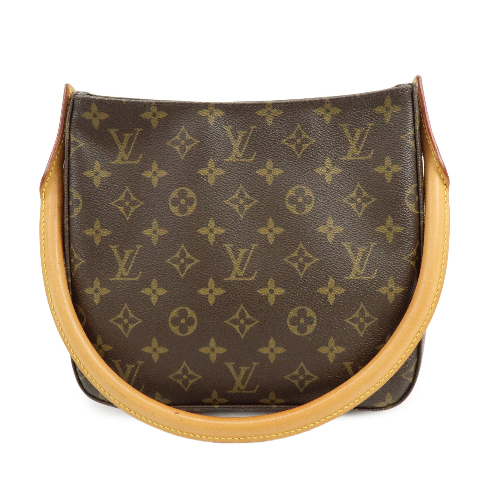Louis Vuitton Monogram Looping MM Canvas Shoulder Bag Hand Bag M51146