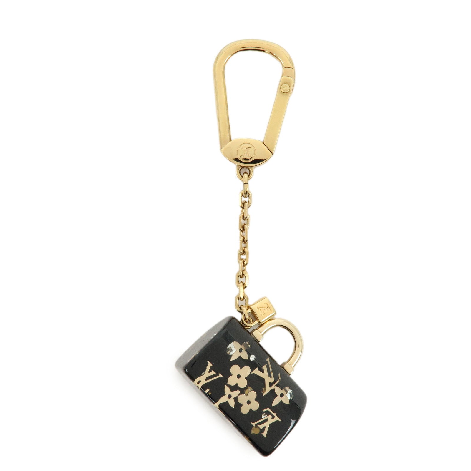 Louis Vuitton Resin Porte-Cles Speedy Inclusion Bag Charm Key Chain
