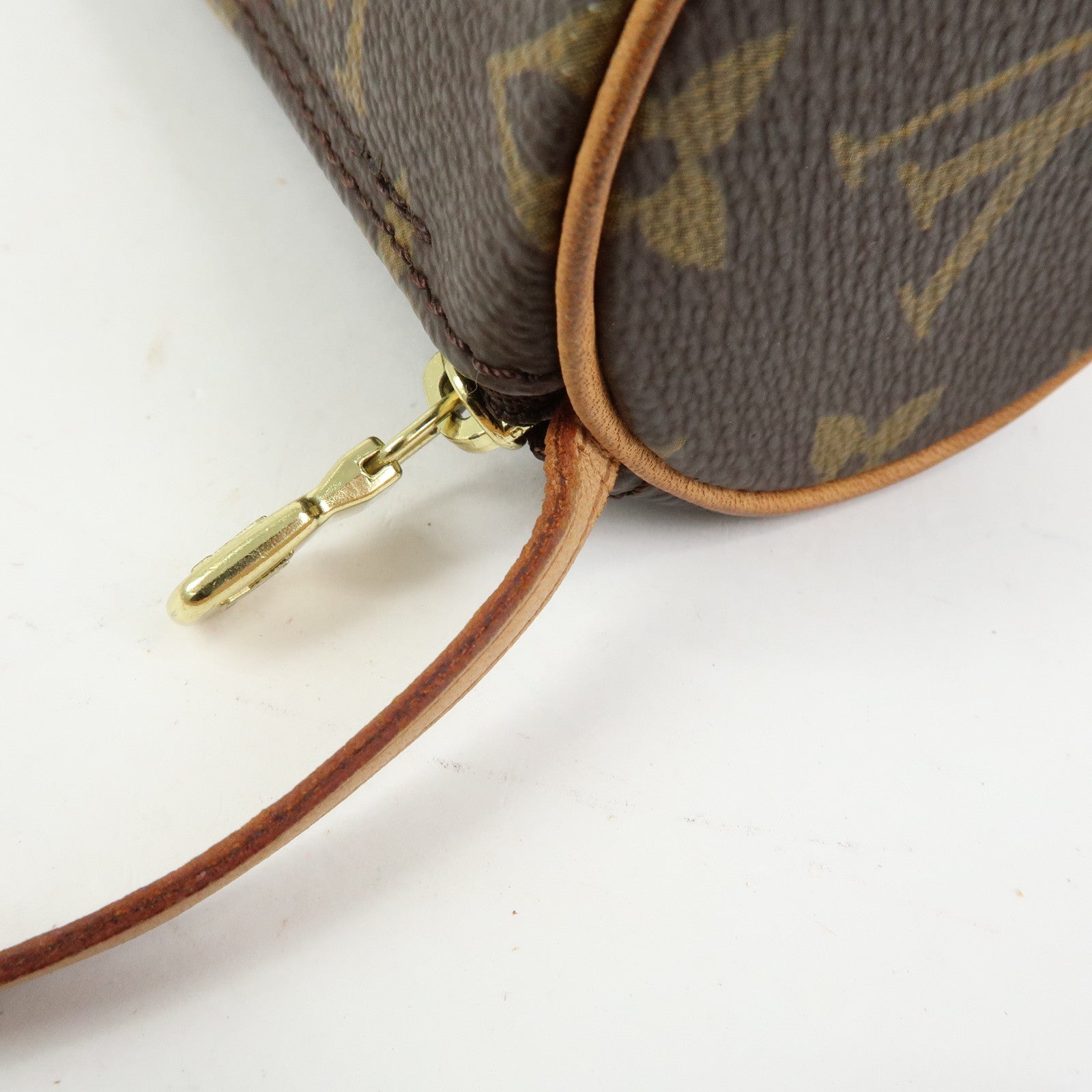 Louis Vuitton Monogram Mini Pouch for Papillon Bag Brown