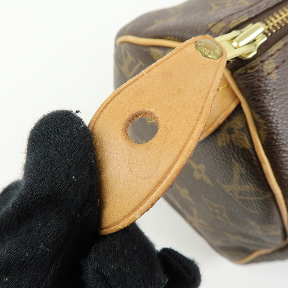 Louis Vuitton Monogram Speedy 30 Boston Bag Hand Bag Brown M41526