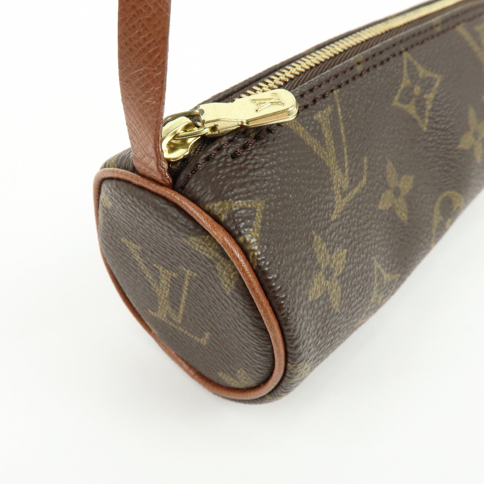 Louis Vuitton Monogram Mini Pouch for Papillon Bag Brown
