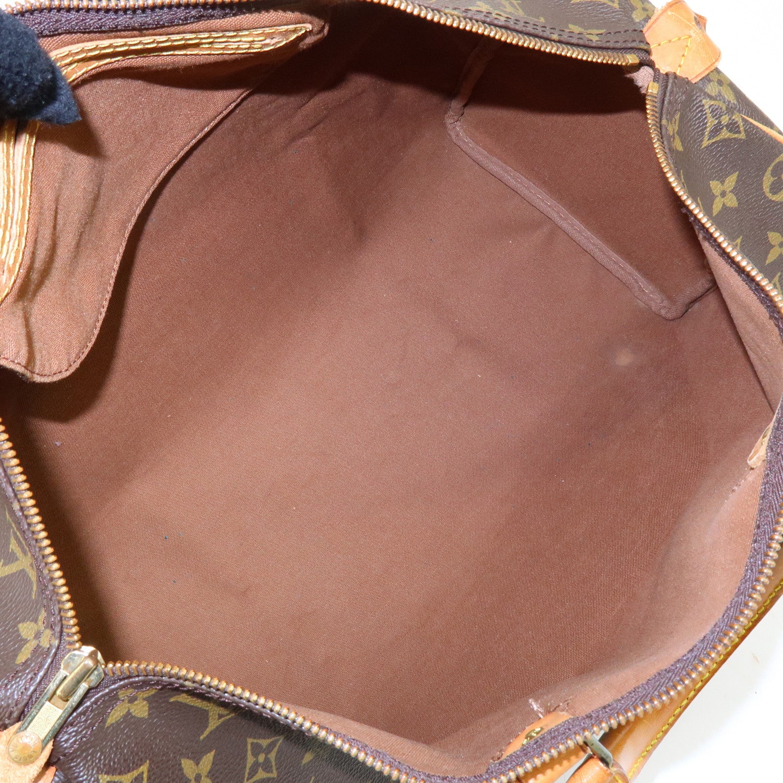 Louis Vuitton Monogram Speedy 40 Hand Bag Boston Bag Brown M41522