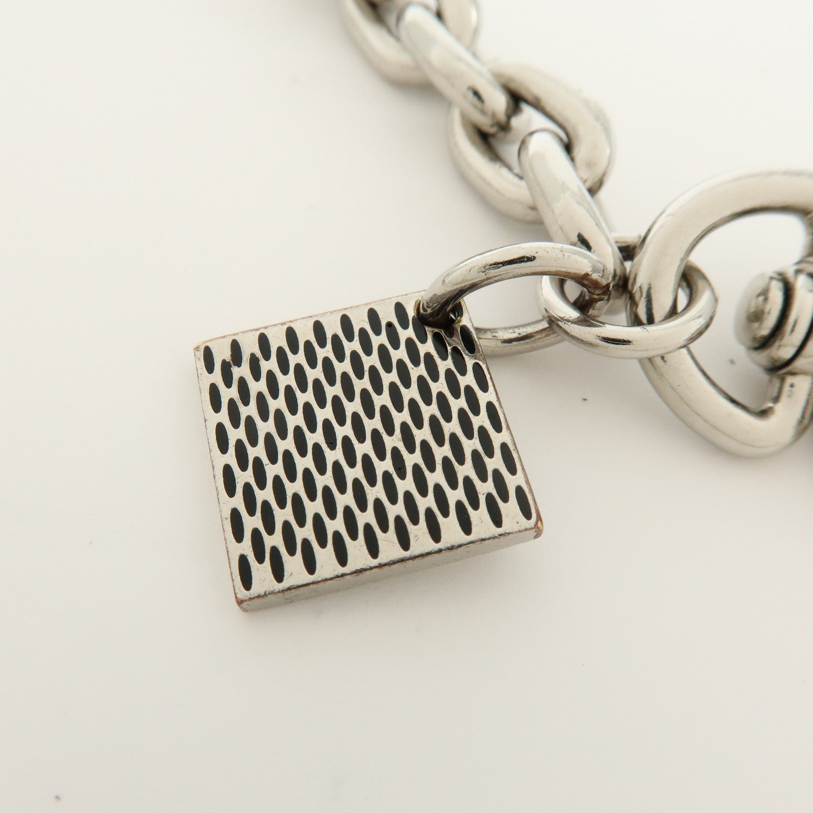 Louis Vuitton Chaine Ancre XL Bag Charm Key Holder Silver M65758