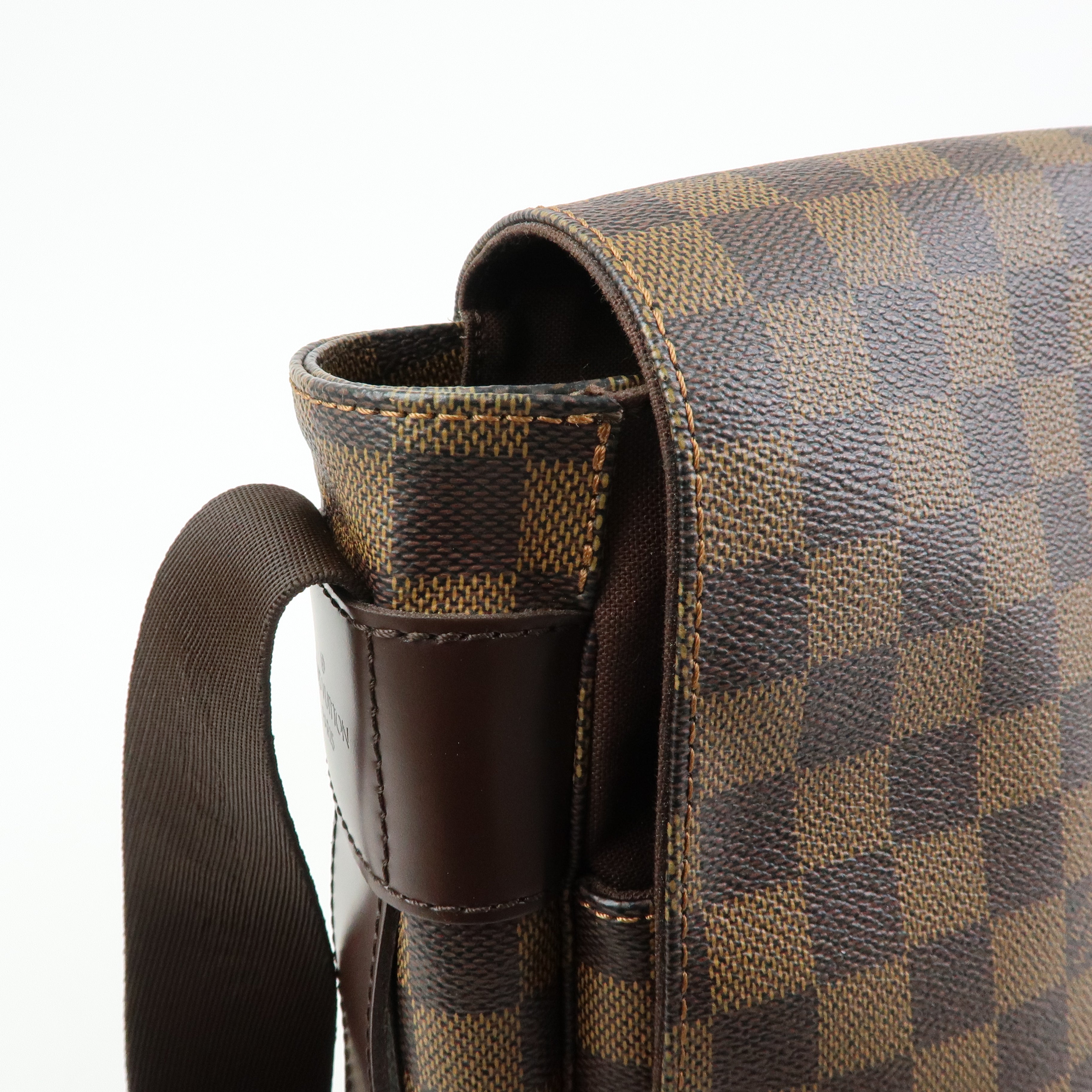 Louis Vuitton Damier Ebene Bastille Canvas Shoulder Bag N45258