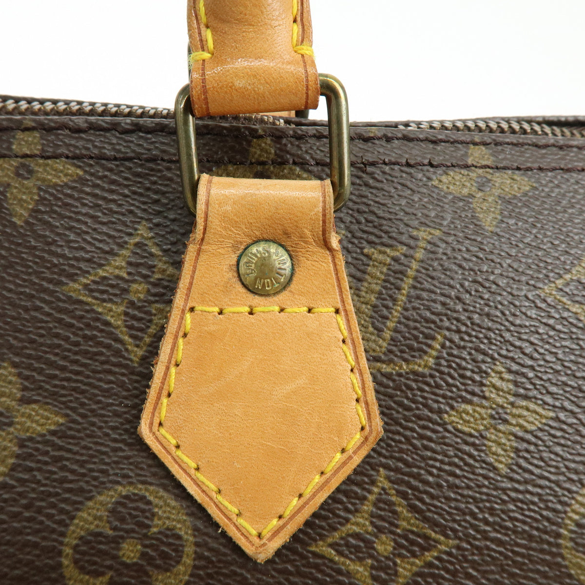 Louis Vuitton Monogram Speedy 40 Hand Bag Boston Bag Brown M41522
