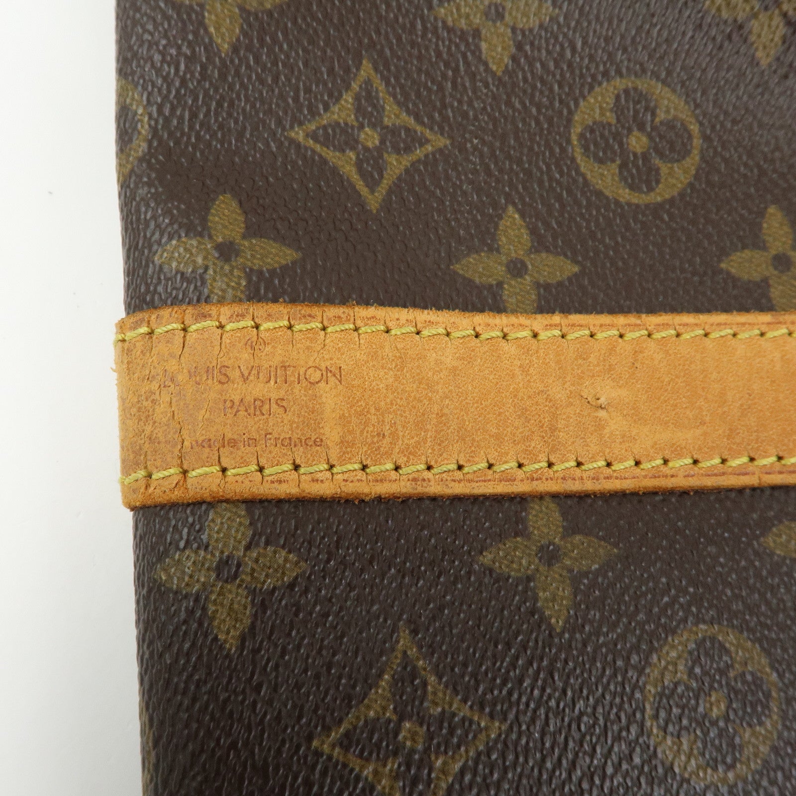 Louis Vuitton Monogram Keep All Bandouliere 60 Boston Bag M41412