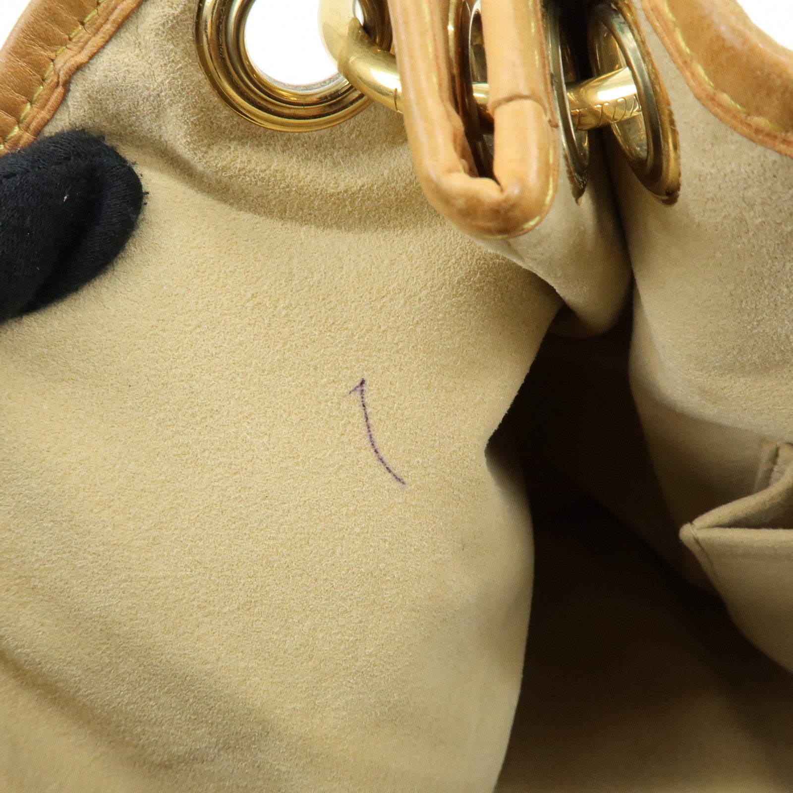 Louis Vuitton Monogram Galliera PM Shoulder Bag Brown M56382