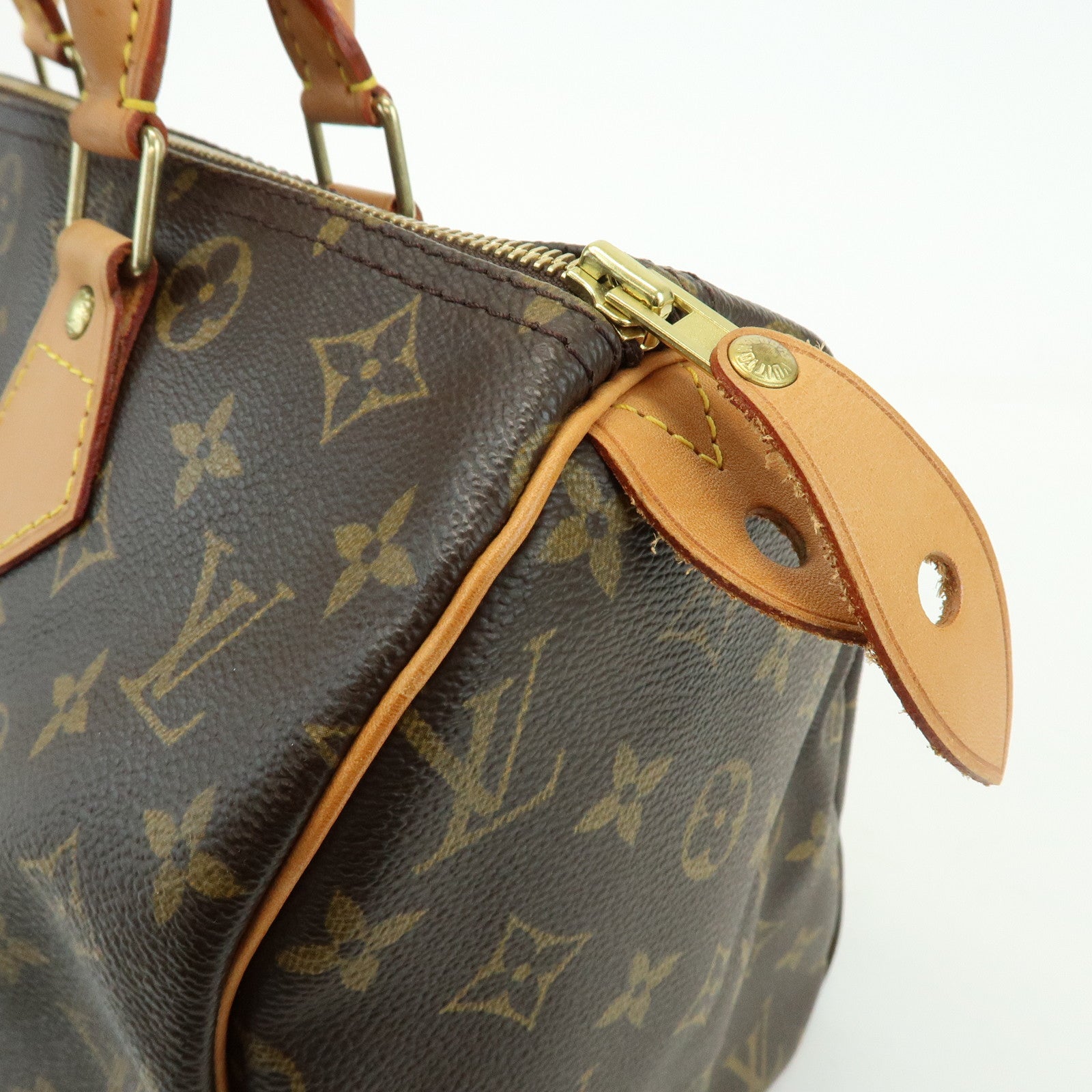 Louis Vuitton Monogram Speedy 30 Boston Bag Hand Bag Brown M41526