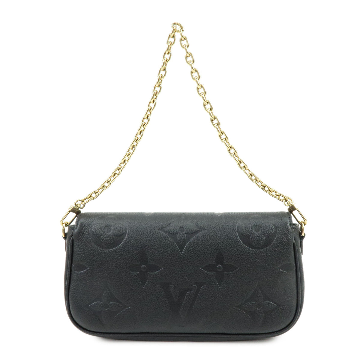Louis Vuitton Monogram Empreinte Wallet On Chain Ivy Hand Bag M82154