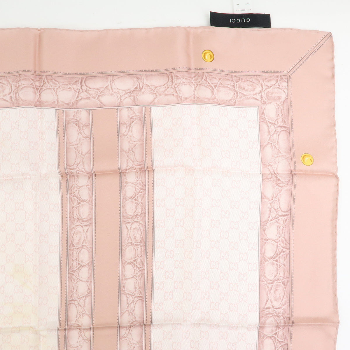 Christian Dior GUCCI FENDI Lot of 3 Silk Wool Scarf Bordeaux Pink Navy