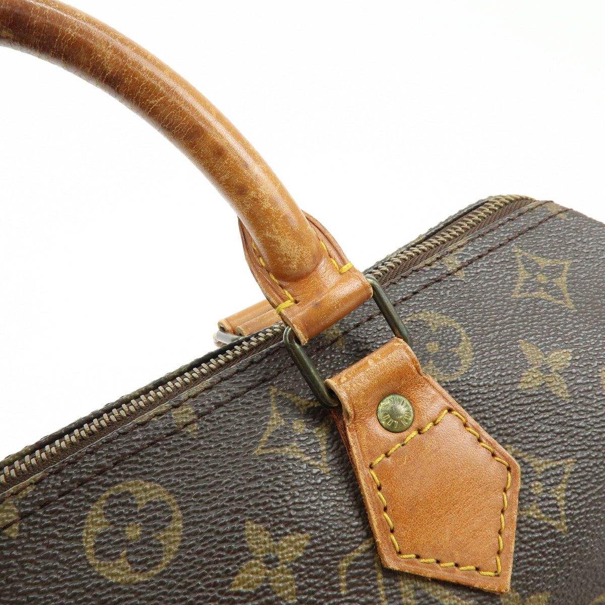 Louis Vuitton Monogram Speedy 30 Boston Bag Hand Bag Brown M41526