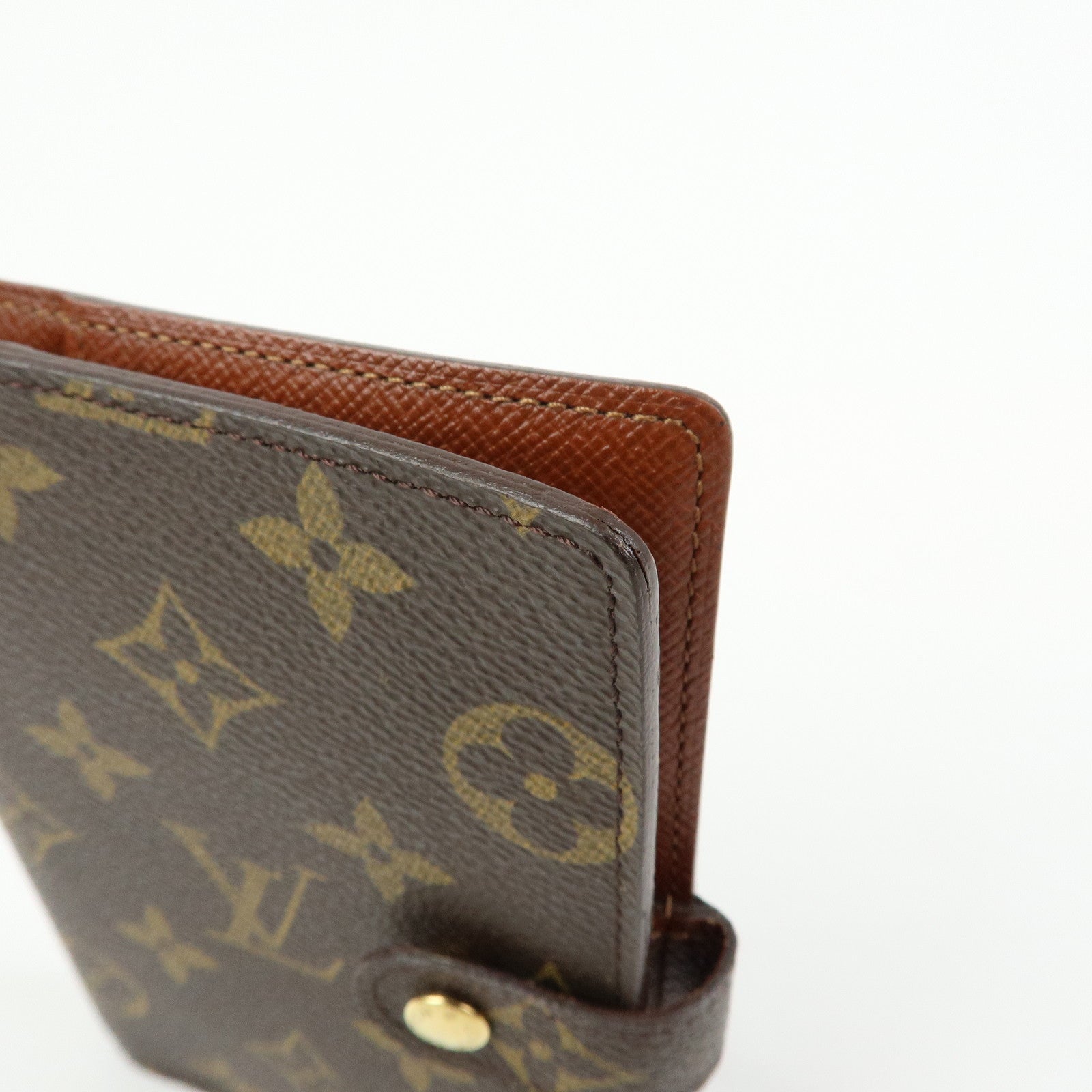 Louis Vuitton Monogram Agenda PM Planner Cover Brown R20005