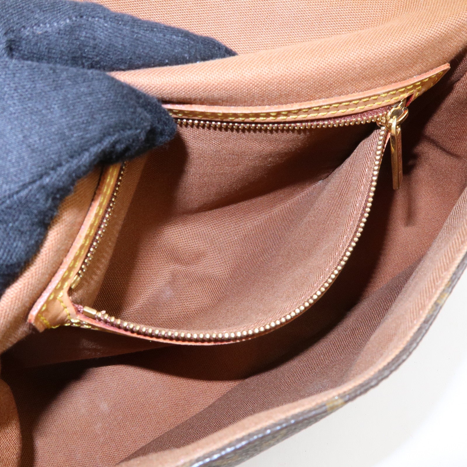 Louis Vuitton Monogram Mini Looping Shoulder Bag Brown M51147