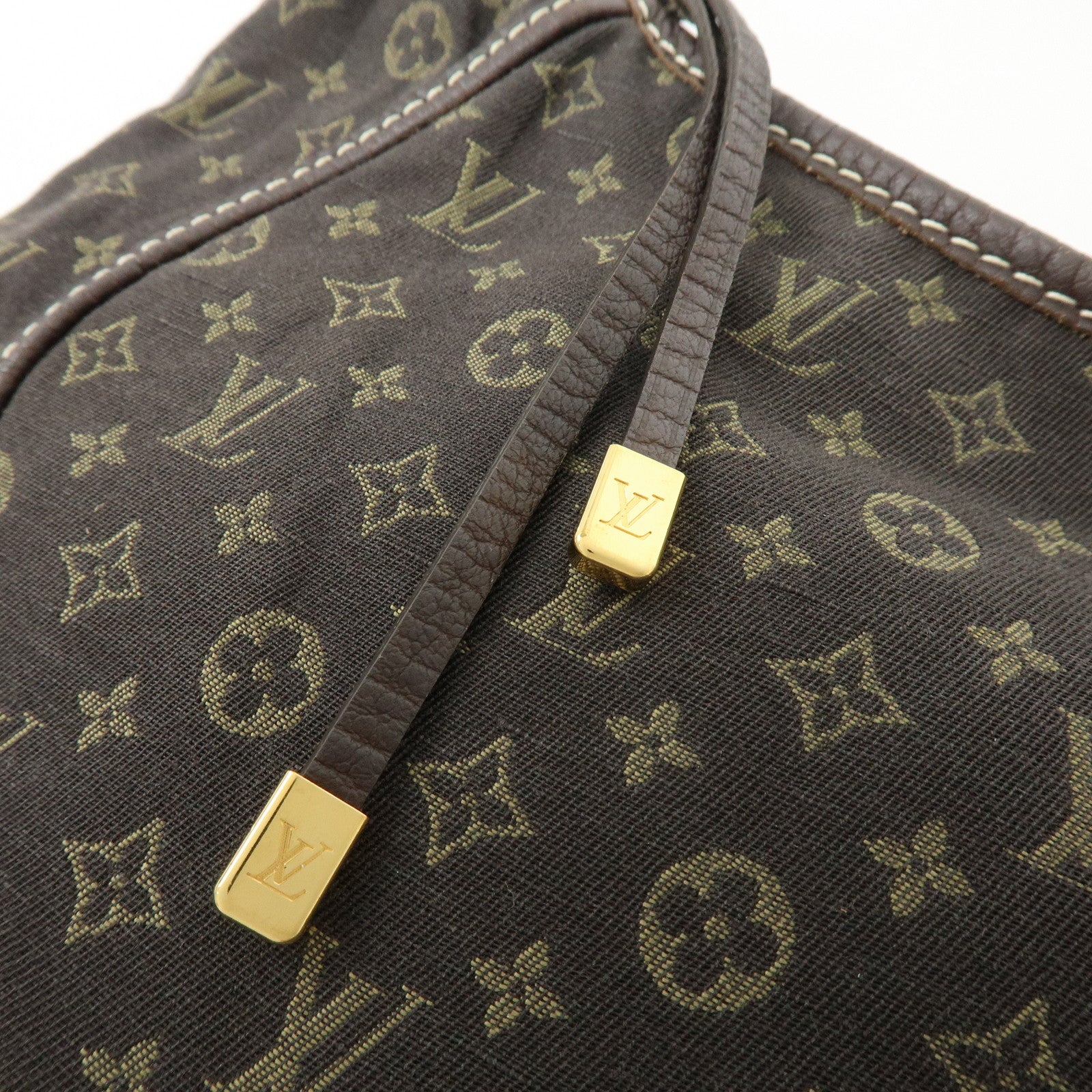 Louis Vuitton Monogram Mini Lin Manon PM Shoulder Bag Ebene M95621