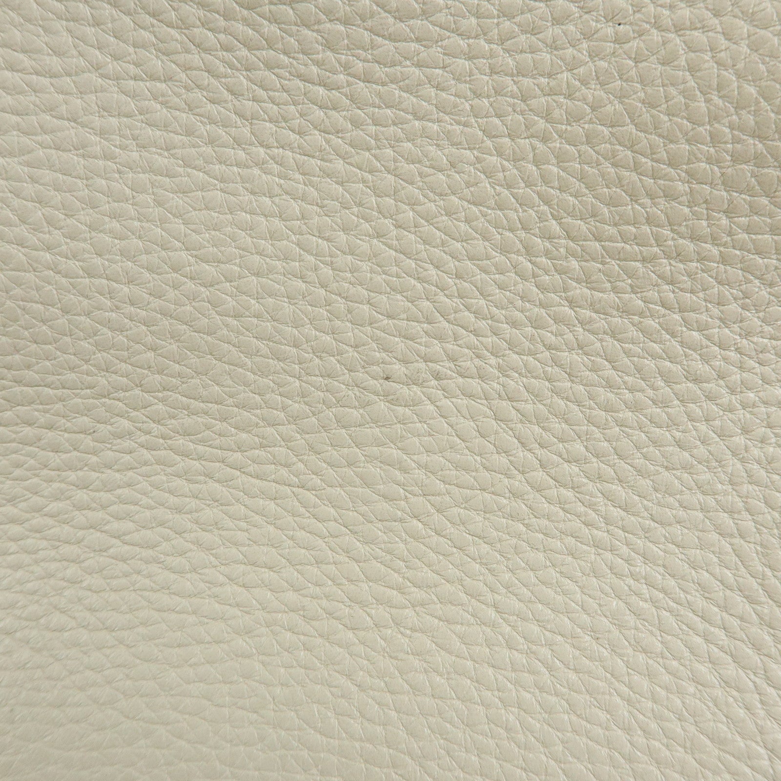 GUCCI Bamboo Mini Shopper Leather 2Way Bag Hand Bag White 368823